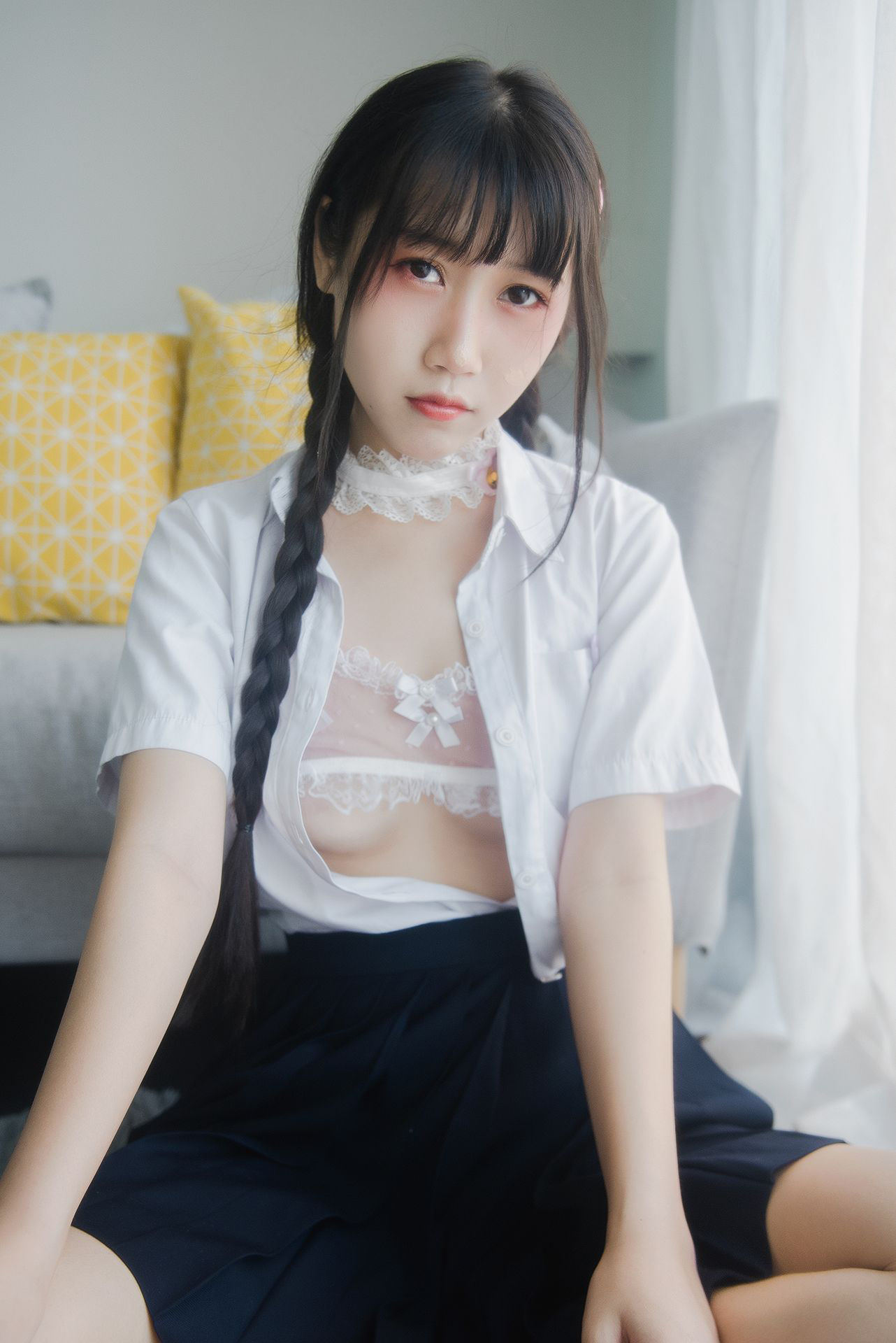 Ảnh sách Coser ngôi sao mạng] Coser Bất Đái Mão nổi tiếng Weibo - Cô gái Kem