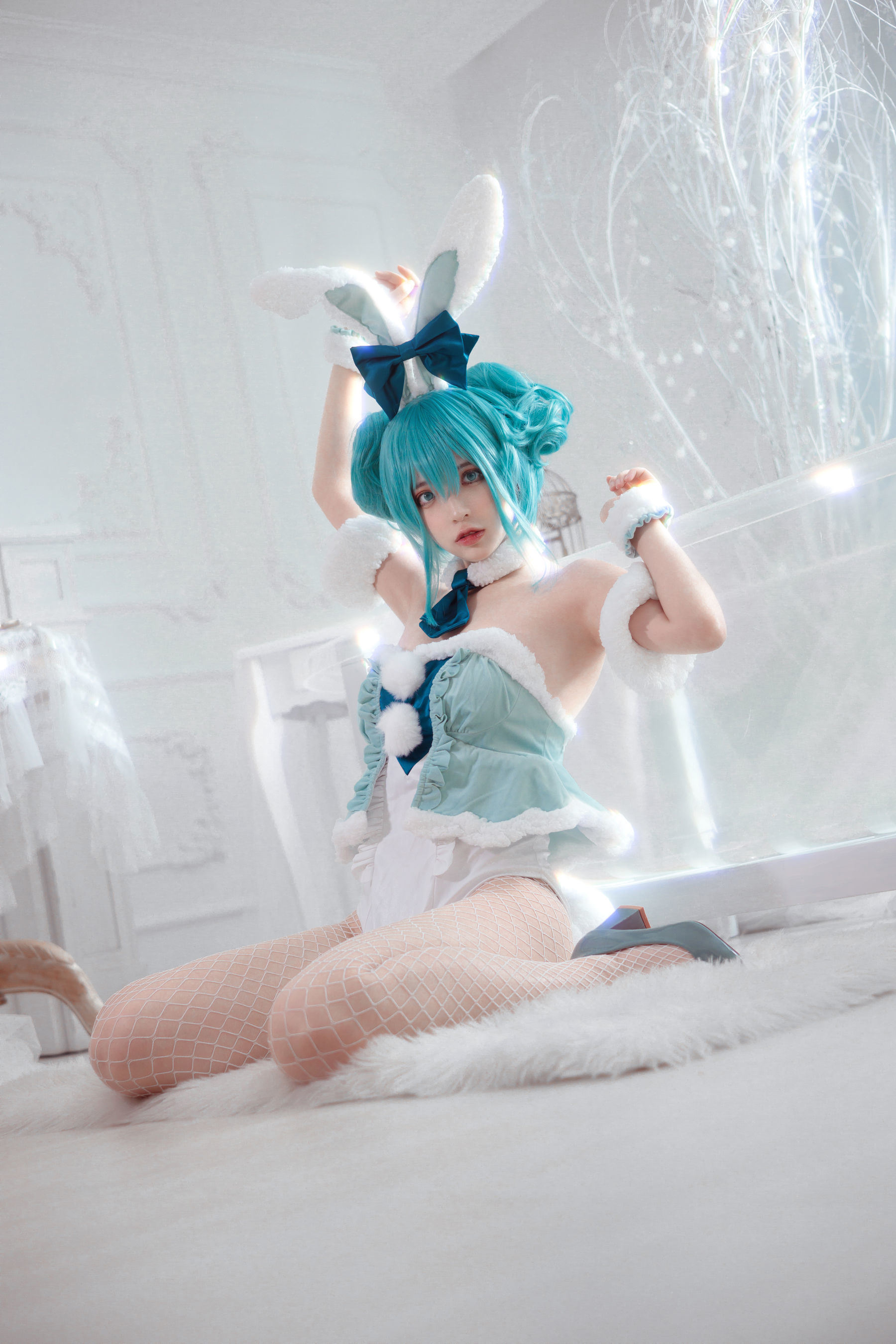 Internet Celebrity Cosplayer Photos] Feng Mao ss - Hatsune Miku Bunny Girl