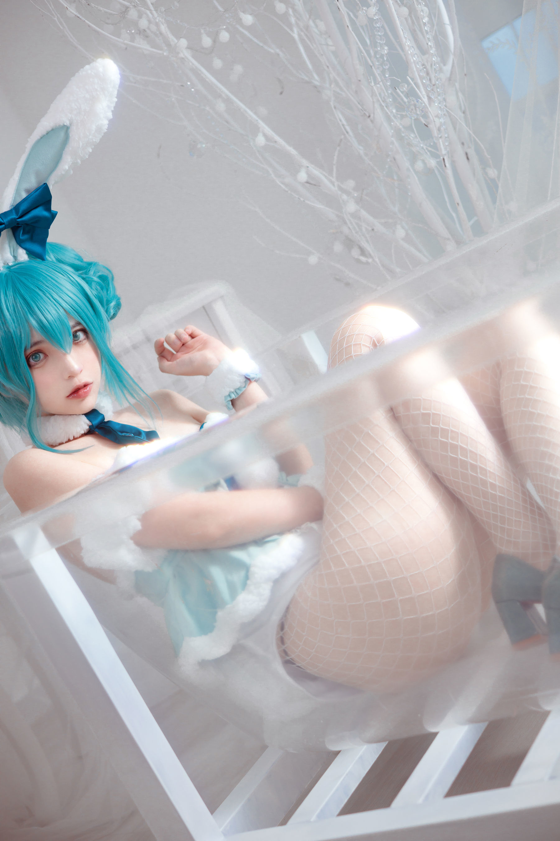 Internet Celebrity Cosplayer Photos] Feng Mao ss - Hatsune Miku Bunny Girl