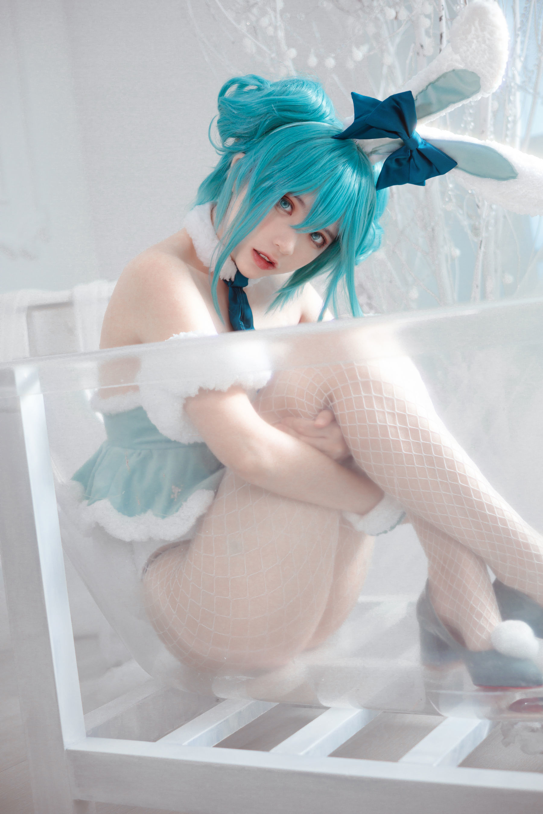 Internet Celebrity Cosplayer Photos] Feng Mao ss - Hatsune Miku Bunny Girl