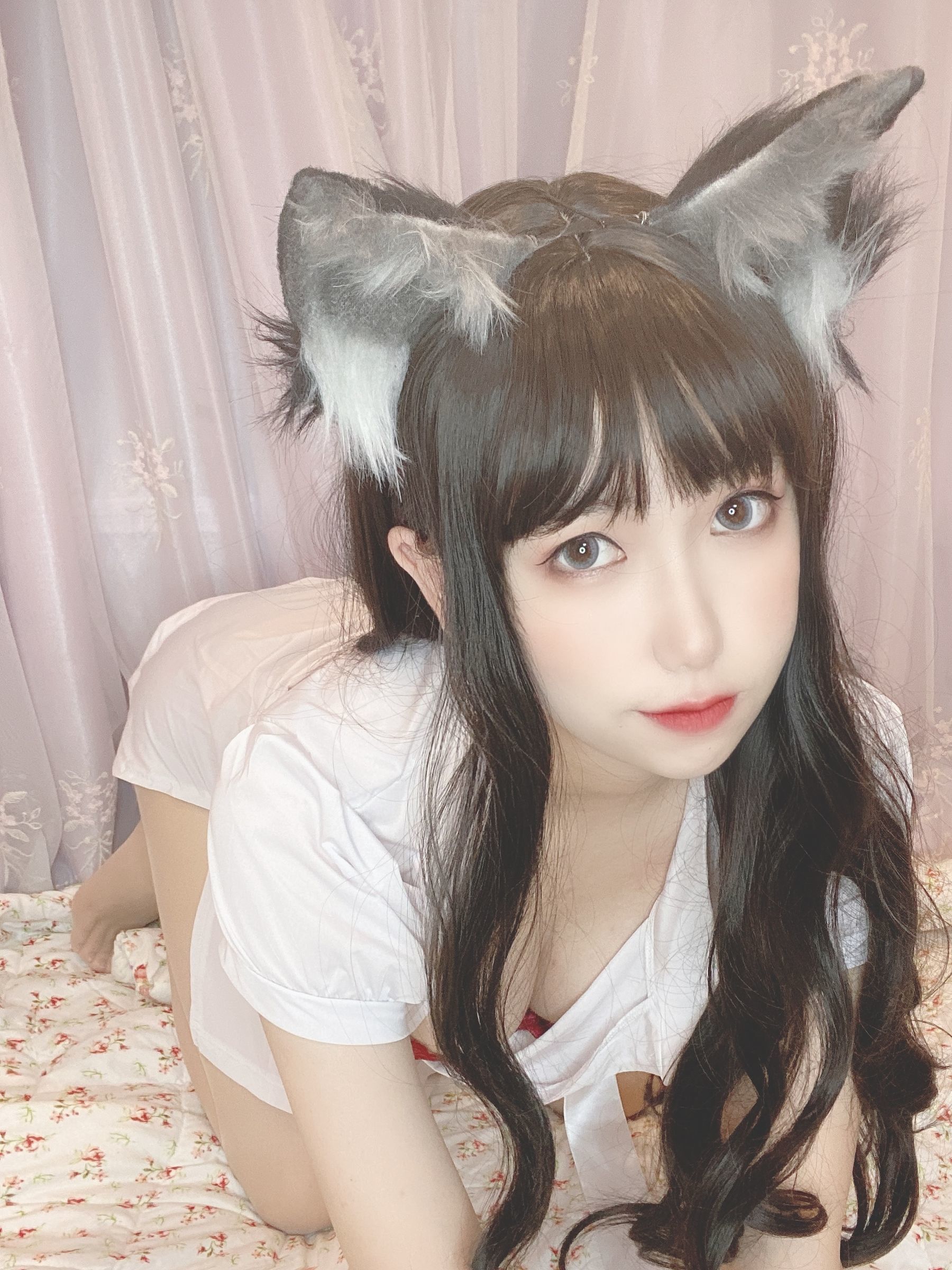 왕홍 코스플레이어 사진집] 이모원 유자 SJ_ - 짐승 소녀 풍속 가게
