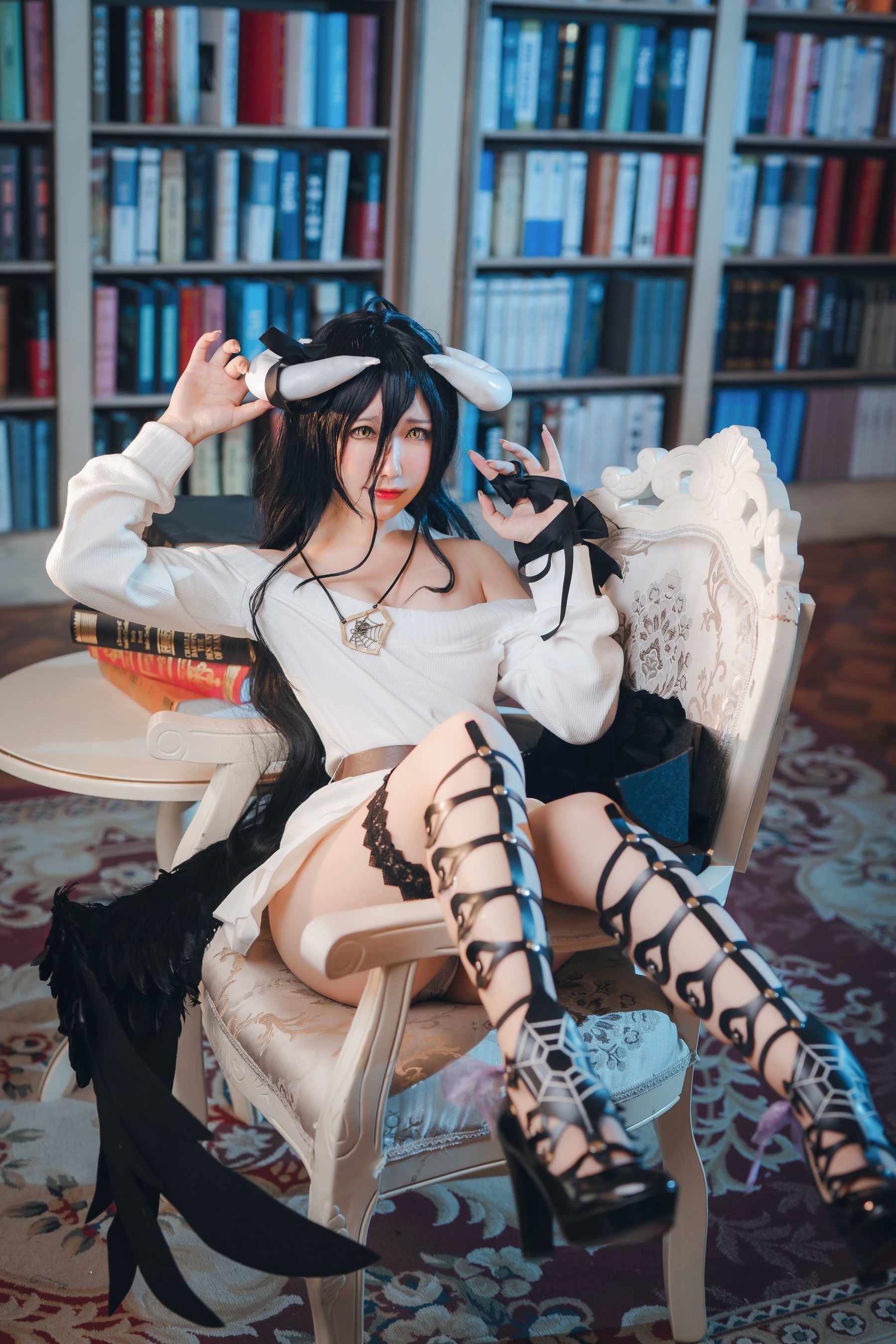 Internet Celebrity Coser Photobook] Yuyuan Yuzi SJ_ - Yae Bed Casual Wear