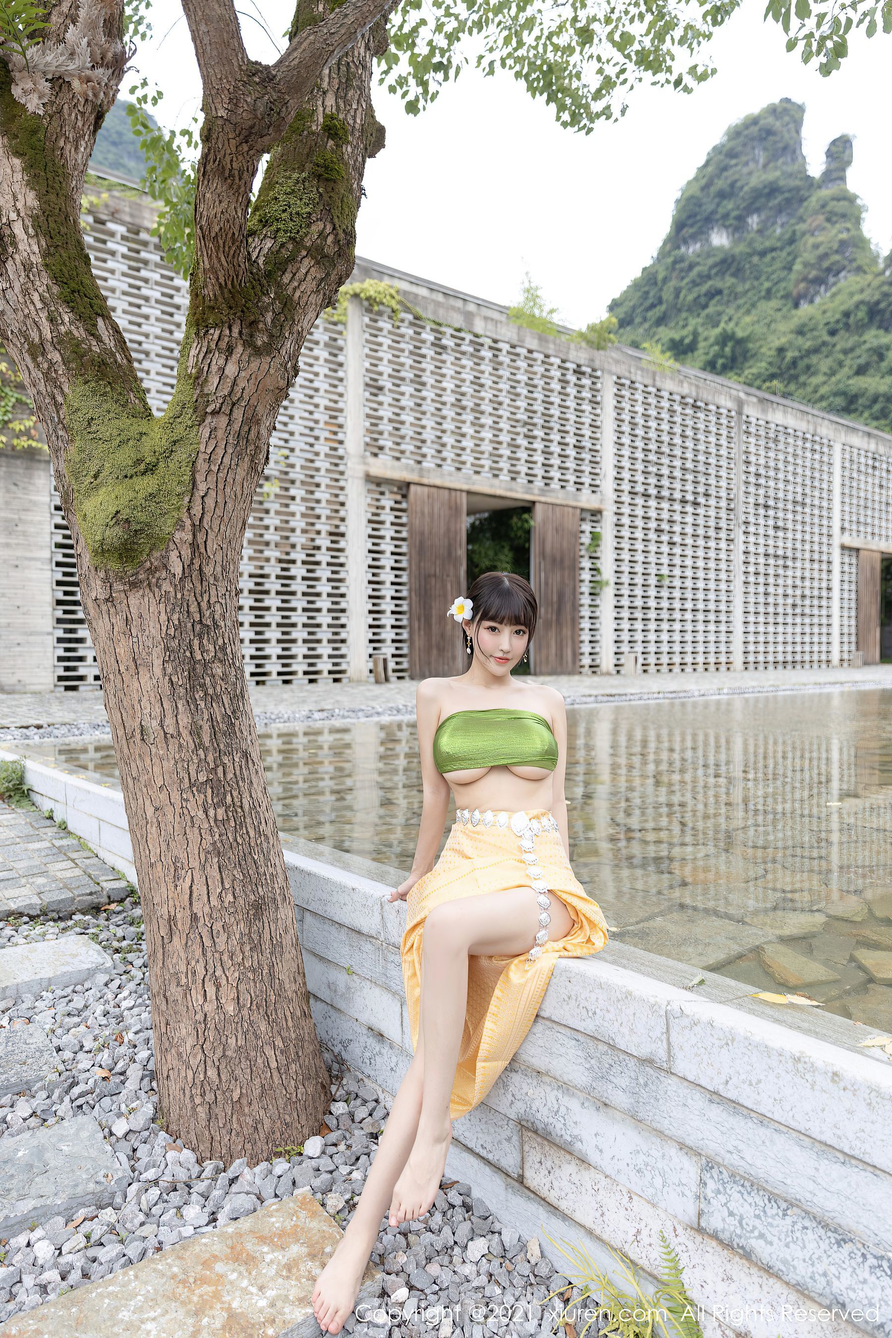 [秀人XiuRen] No.3971 朱可儿Flower