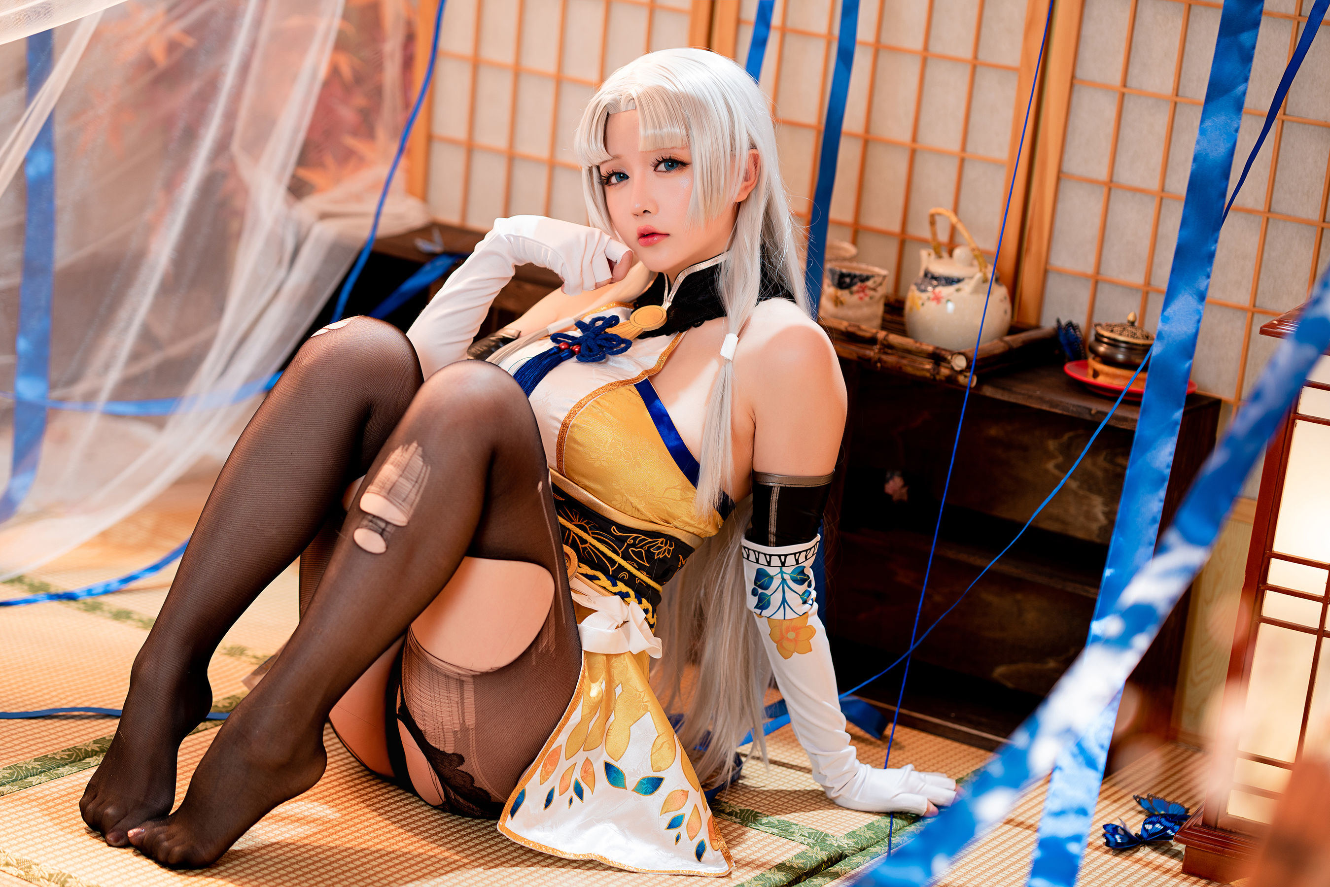 [福利COS] Coser小姐姐星之迟迟 - 胡桃