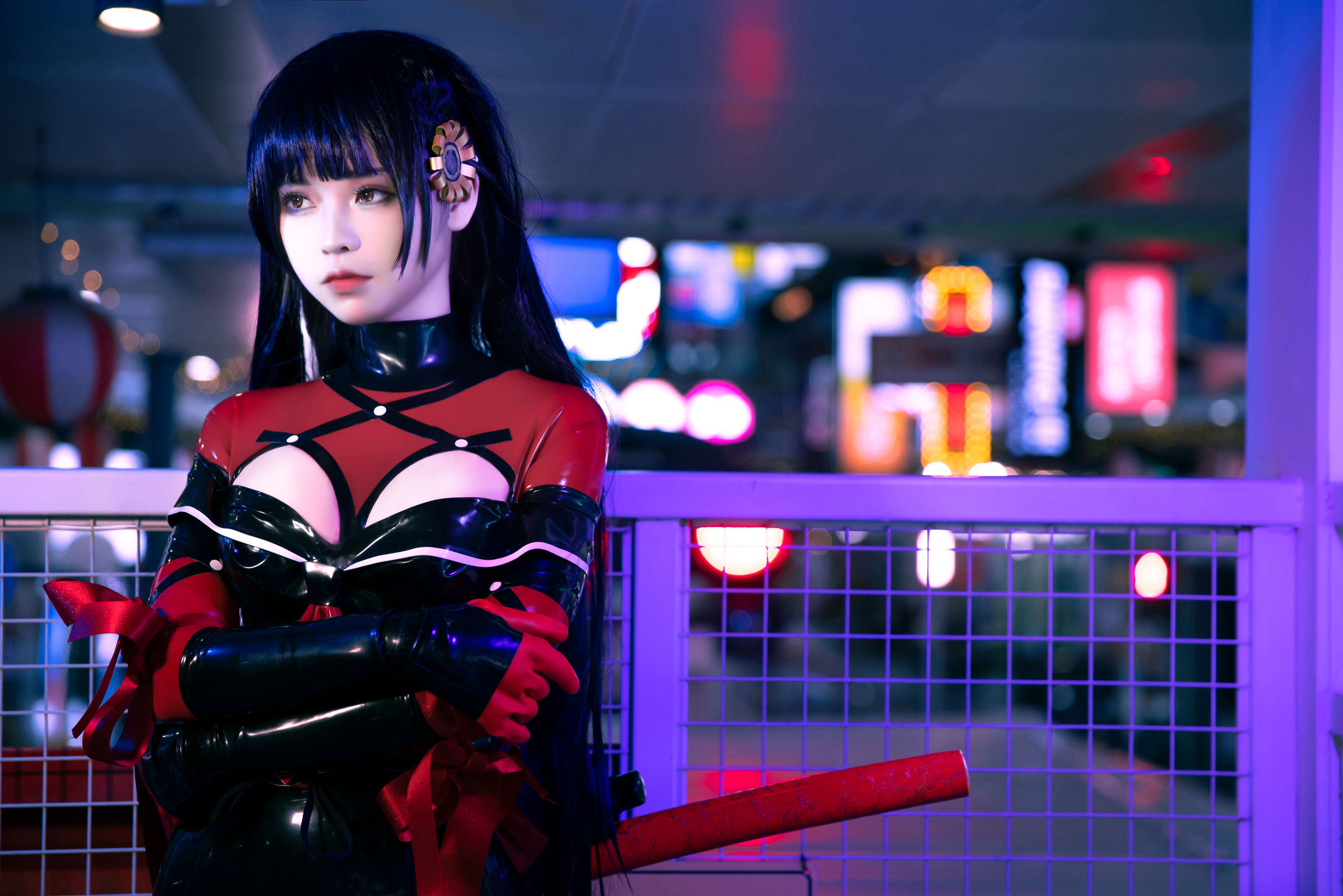 ฟู๋ลี่ COS] บล็อกเกอร์อนิเมะ G44 จะไม่ได้รับบาดเจ็บ - คิคุชิโย่