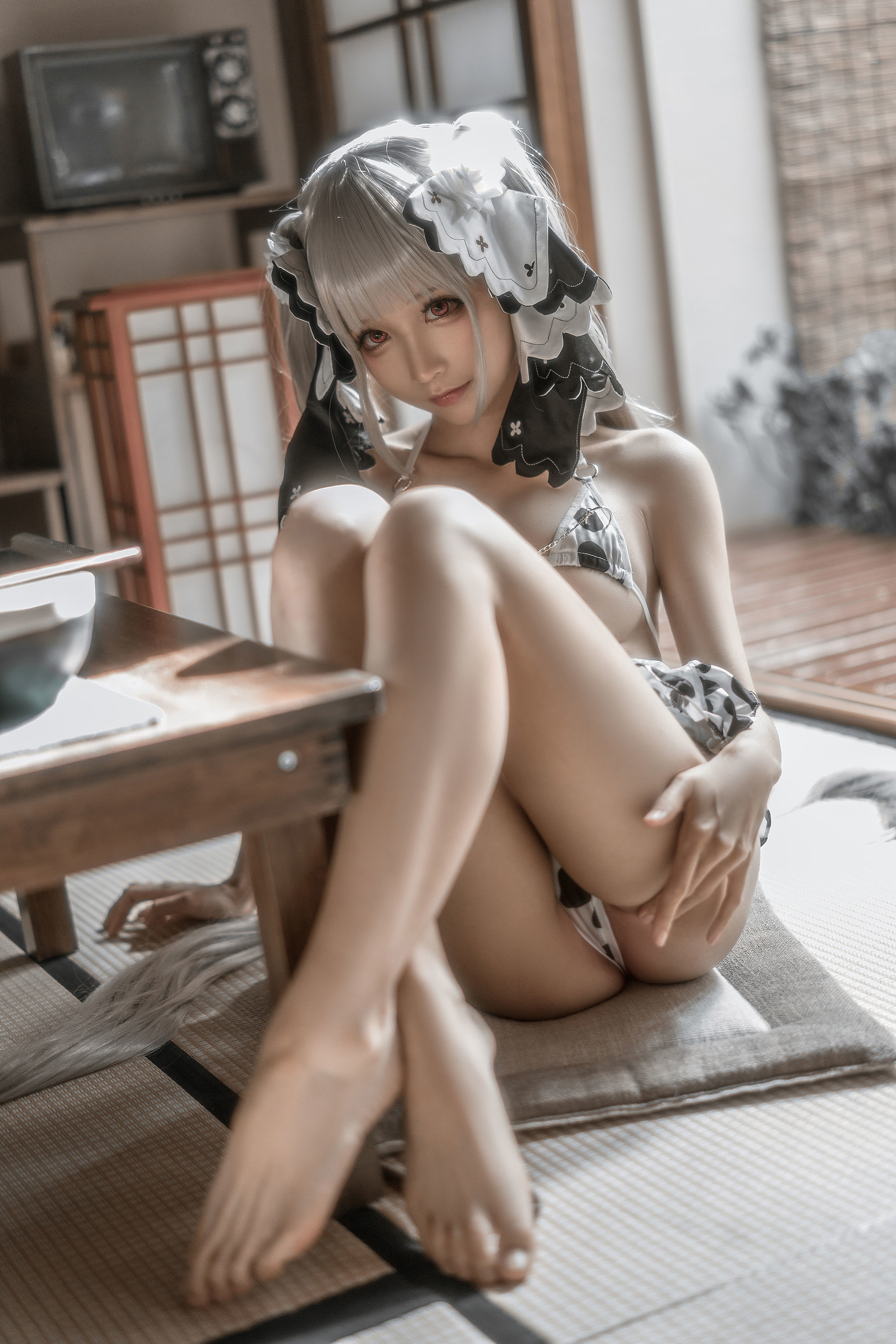 Phúc lợi COS] Blogger anime Chun Mo Mo - Áo cưới dễ thương phiên bản quý ông