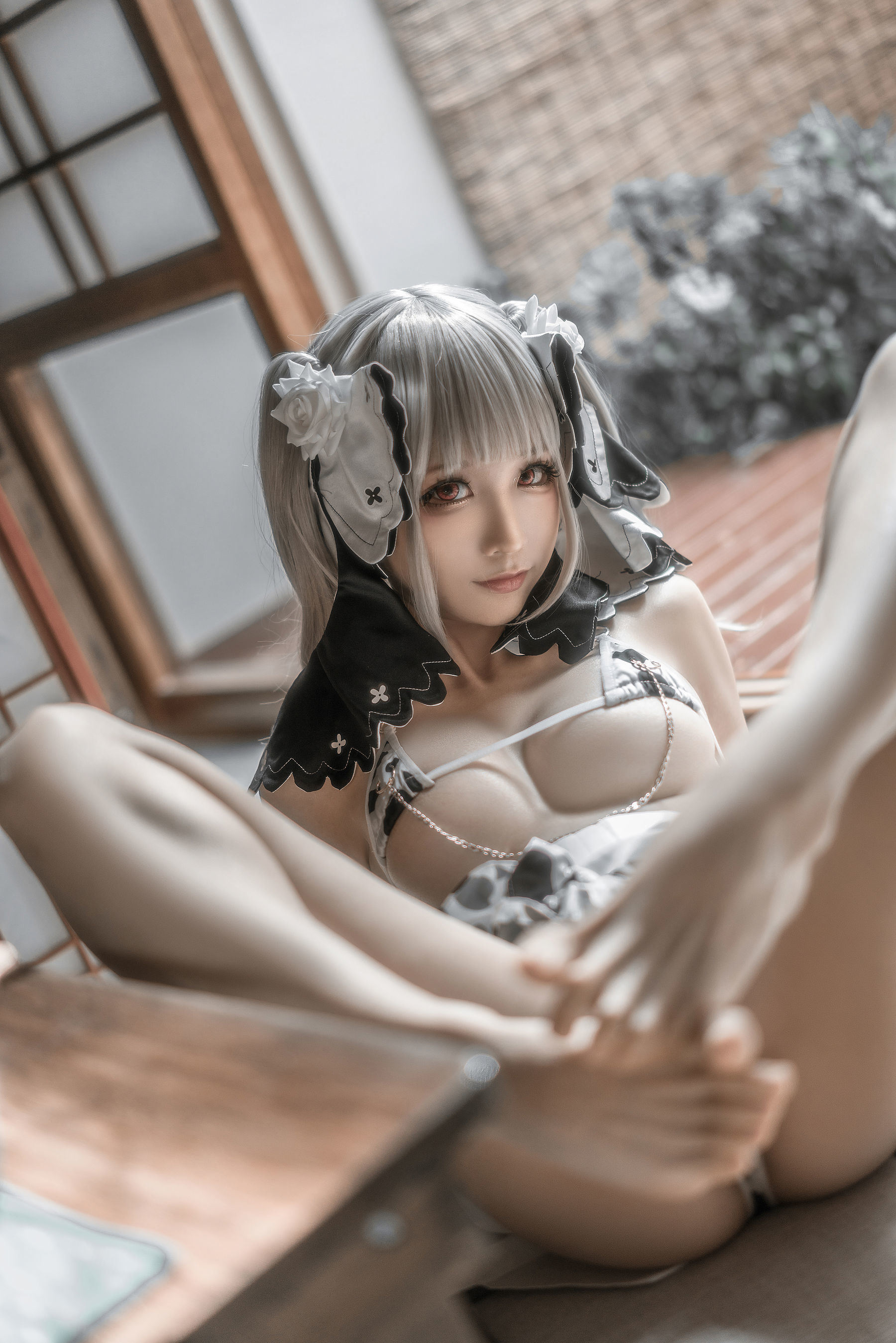 Phúc lợi COS] Blogger anime Chun Mo Mo - Áo cưới dễ thương phiên bản quý ông