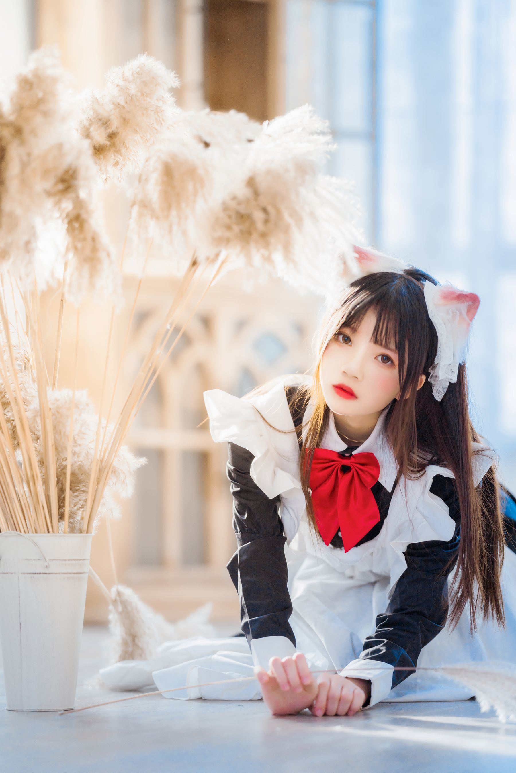 Welfare Cosplay] Sakurato Meow - Long Skirt Girl Shake
