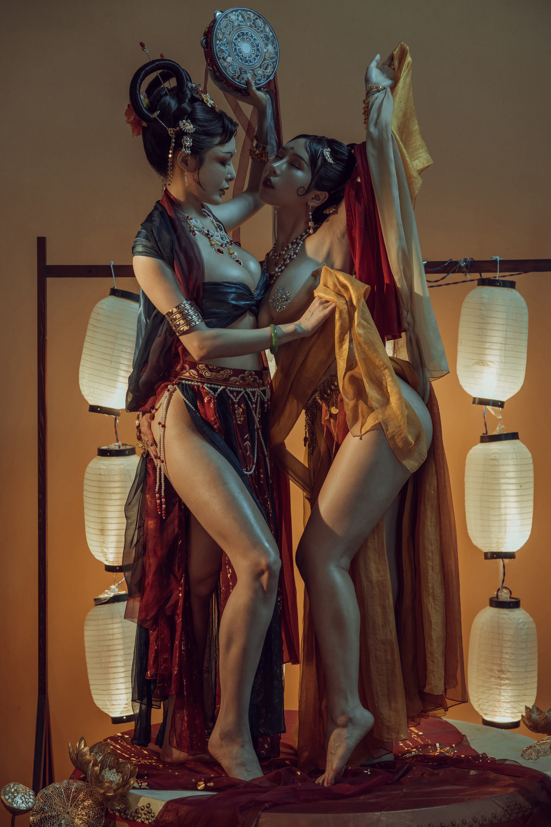 [福利COS] 秋和柯基(夏小秋秋秋) & 奶桃 - 红尘梦