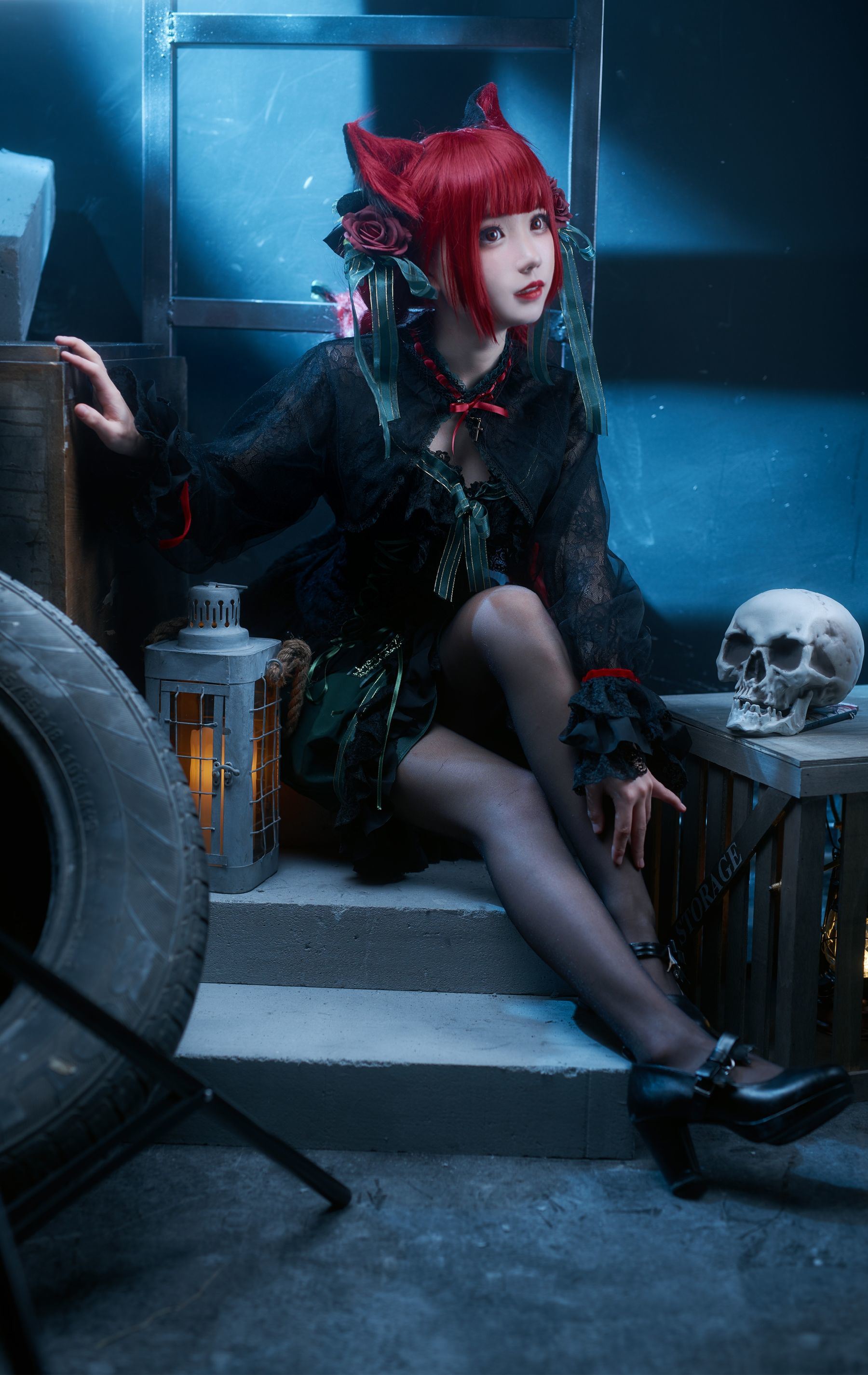 [福利COS] 花柒Hana - 火焰猫燐