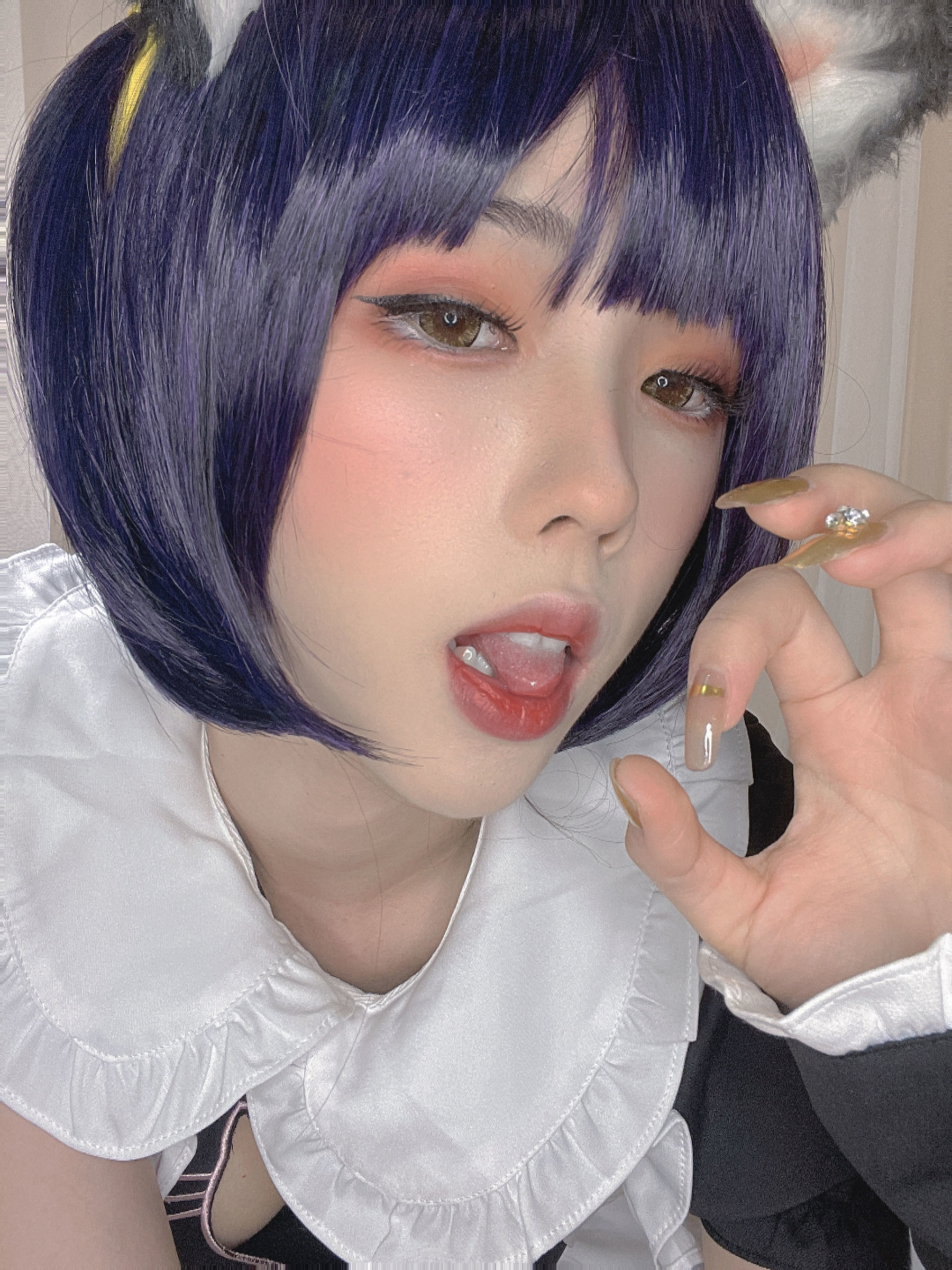 혜택 코스프레] 타이타늄 합금 대빠빠 - 메이드 셀카