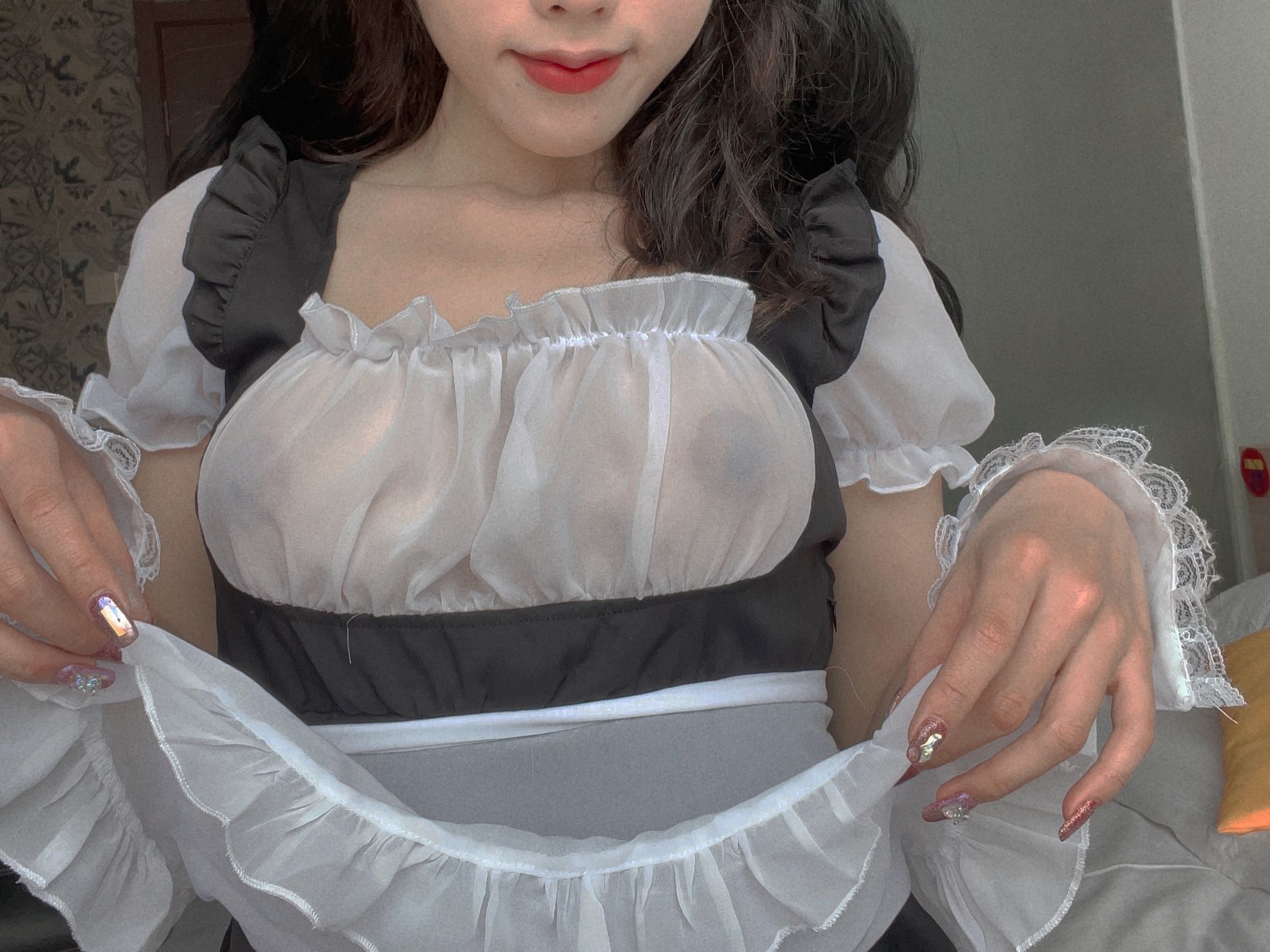 혜택 코스프레] 타이타늄 합금 대빠빠 - 메이드 셀카