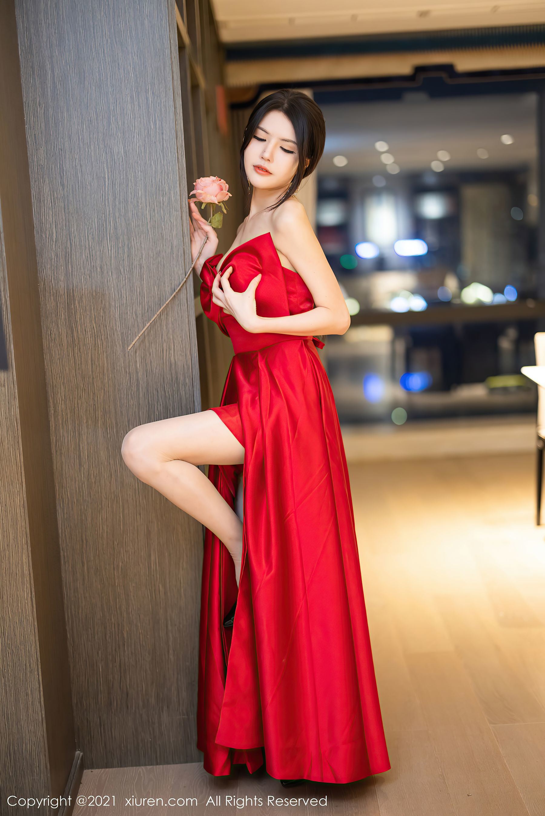 秀人XiuRen] No.4133 หยวนหยวนเจียงbelle