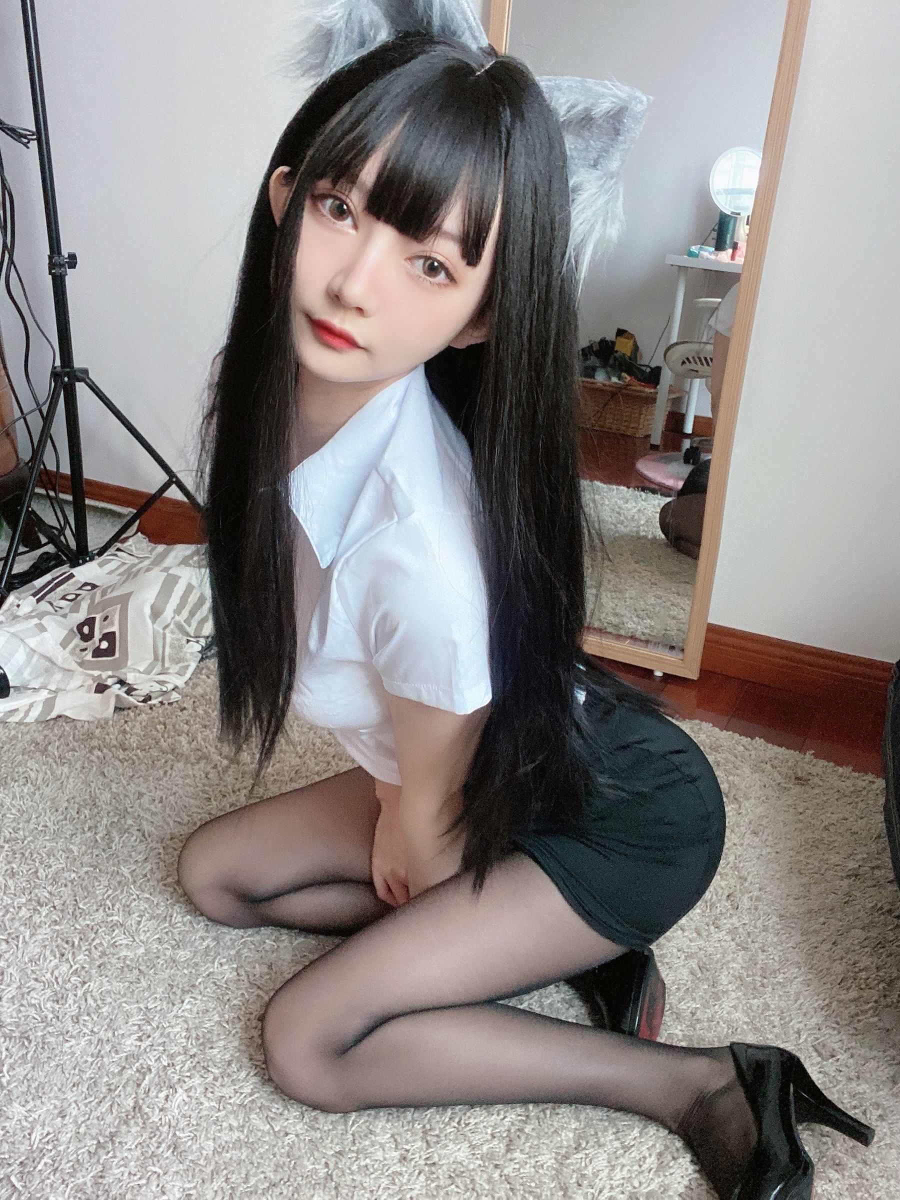 福利COS] 51จ้าน - OL เสื้อเชิ้ต