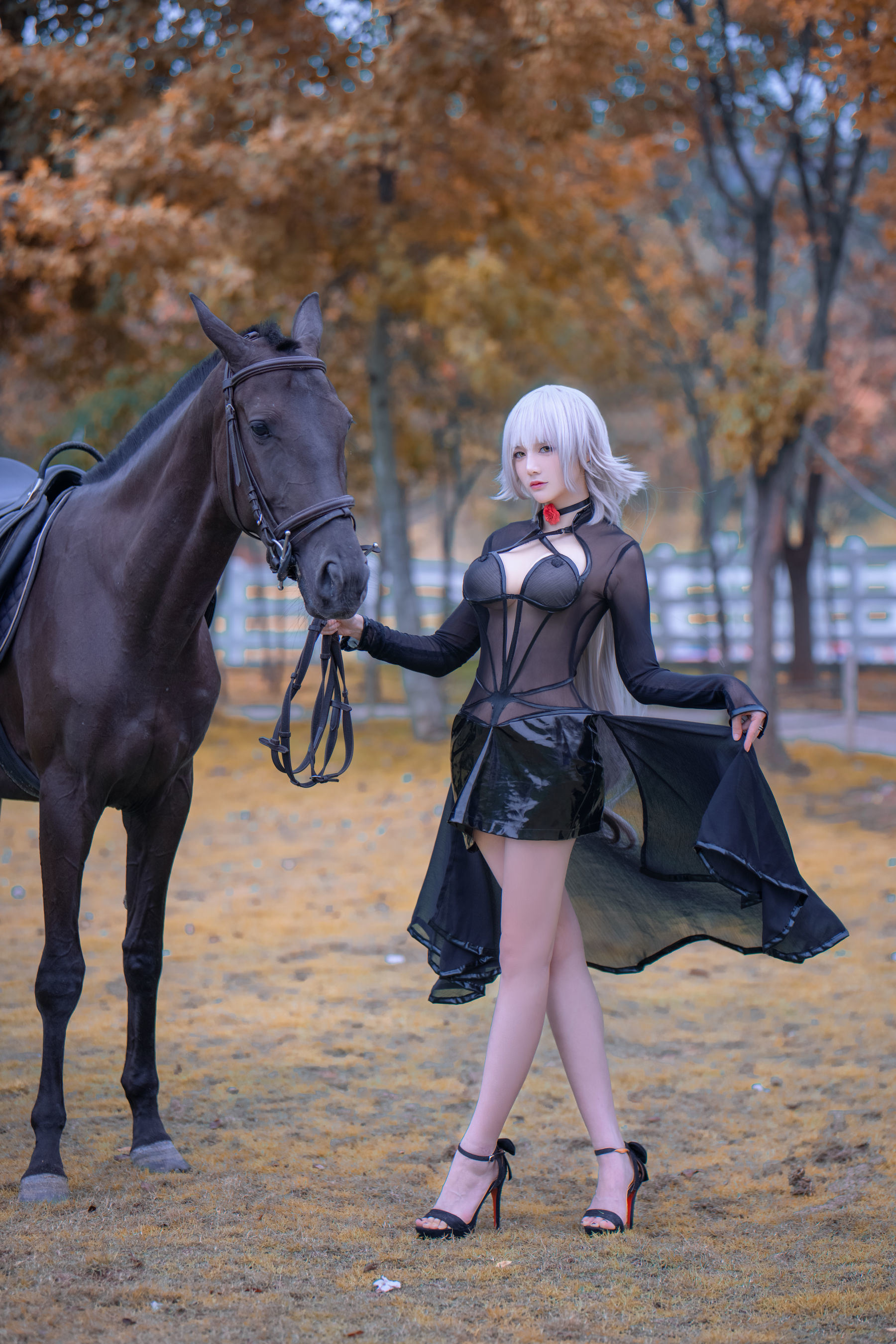 ウェルフェアCOS] COSの少女 仙九Airi - 黒貞馬会