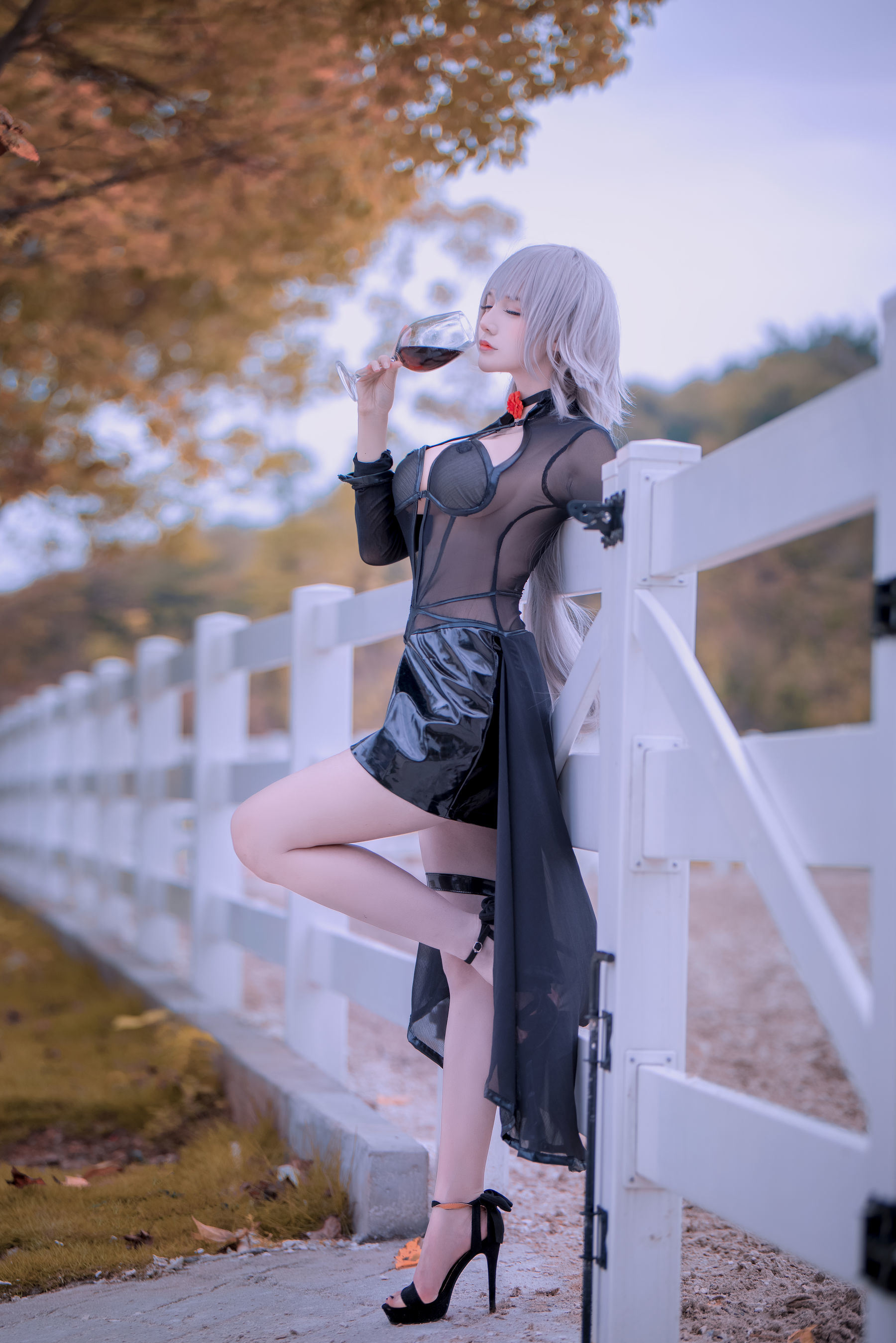 ウェルフェアCOS] COSの少女 仙九Airi - 黒貞馬会