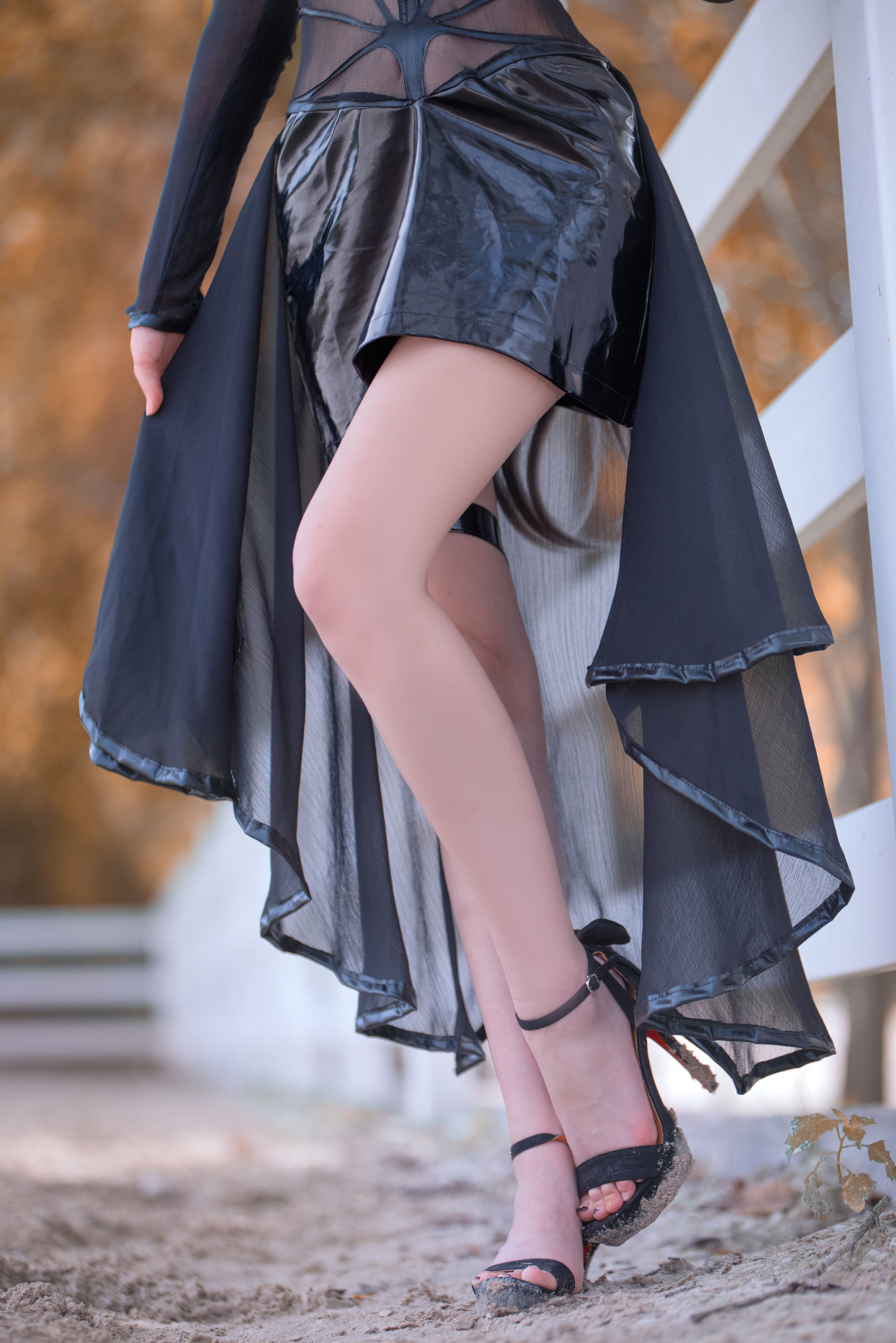 [福利COS] COS妹子仙九Airi - 黑贞马会