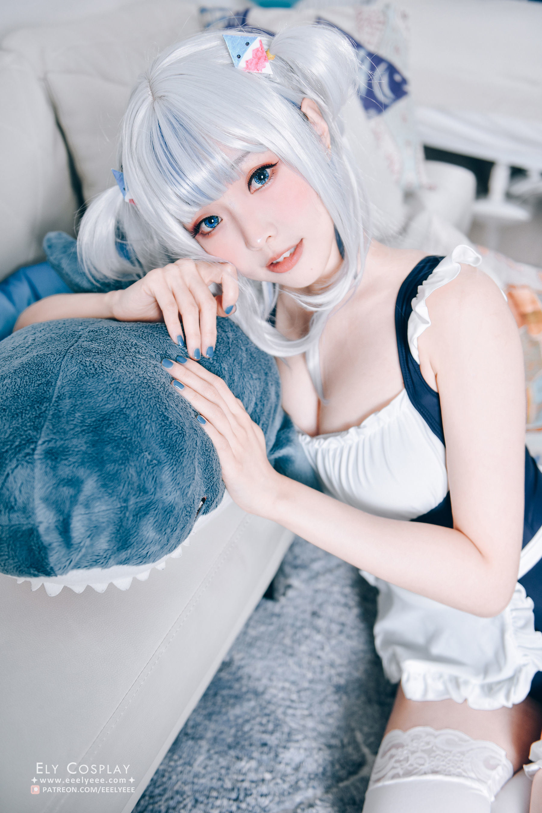 ファンサービスCOS] Ely_eee(ElyEE子) - ガウ・グラ(小シャーク) 水着