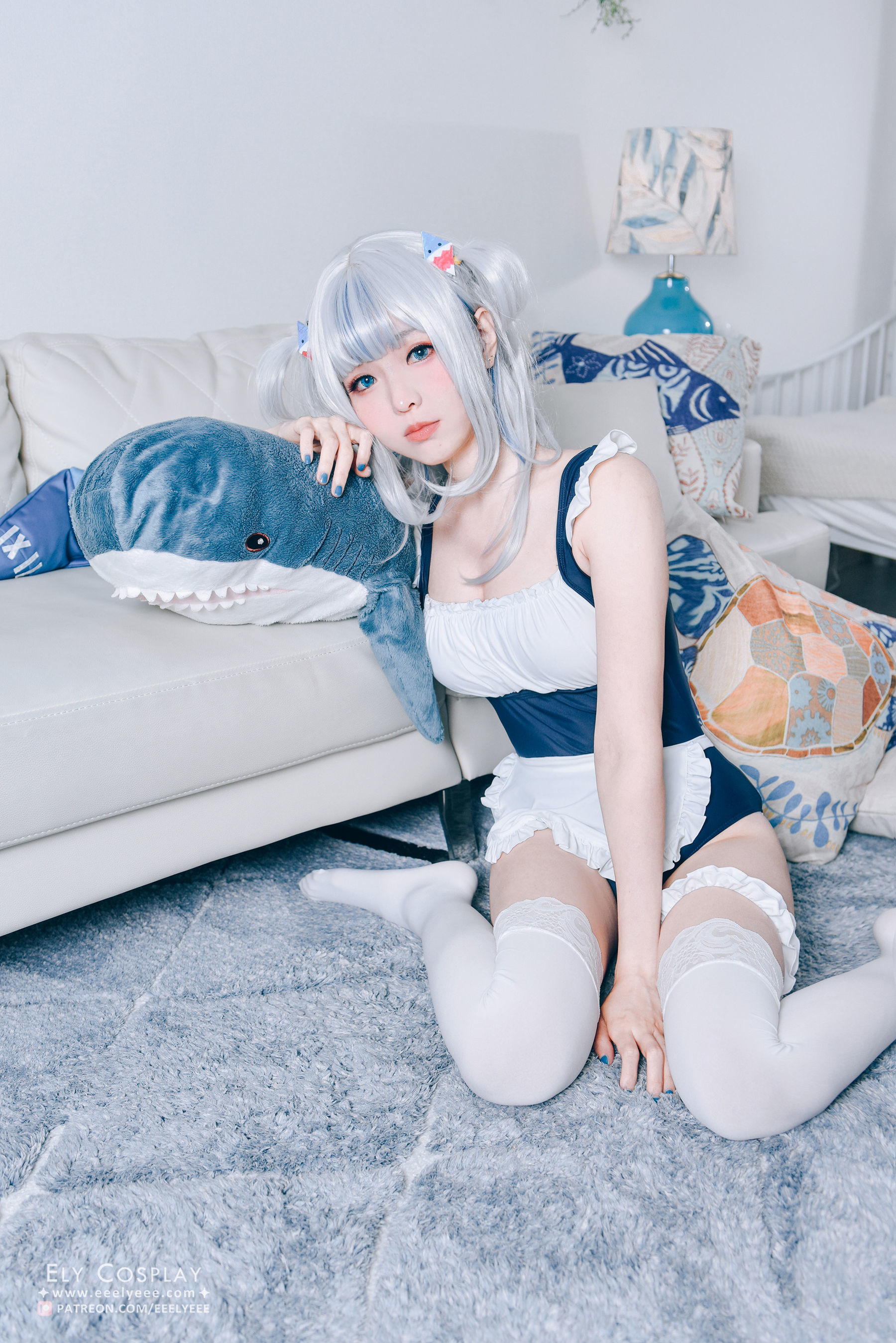 ファンサービスCOS] Ely_eee(ElyEE子) - ガウ・グラ(小シャーク) 水着