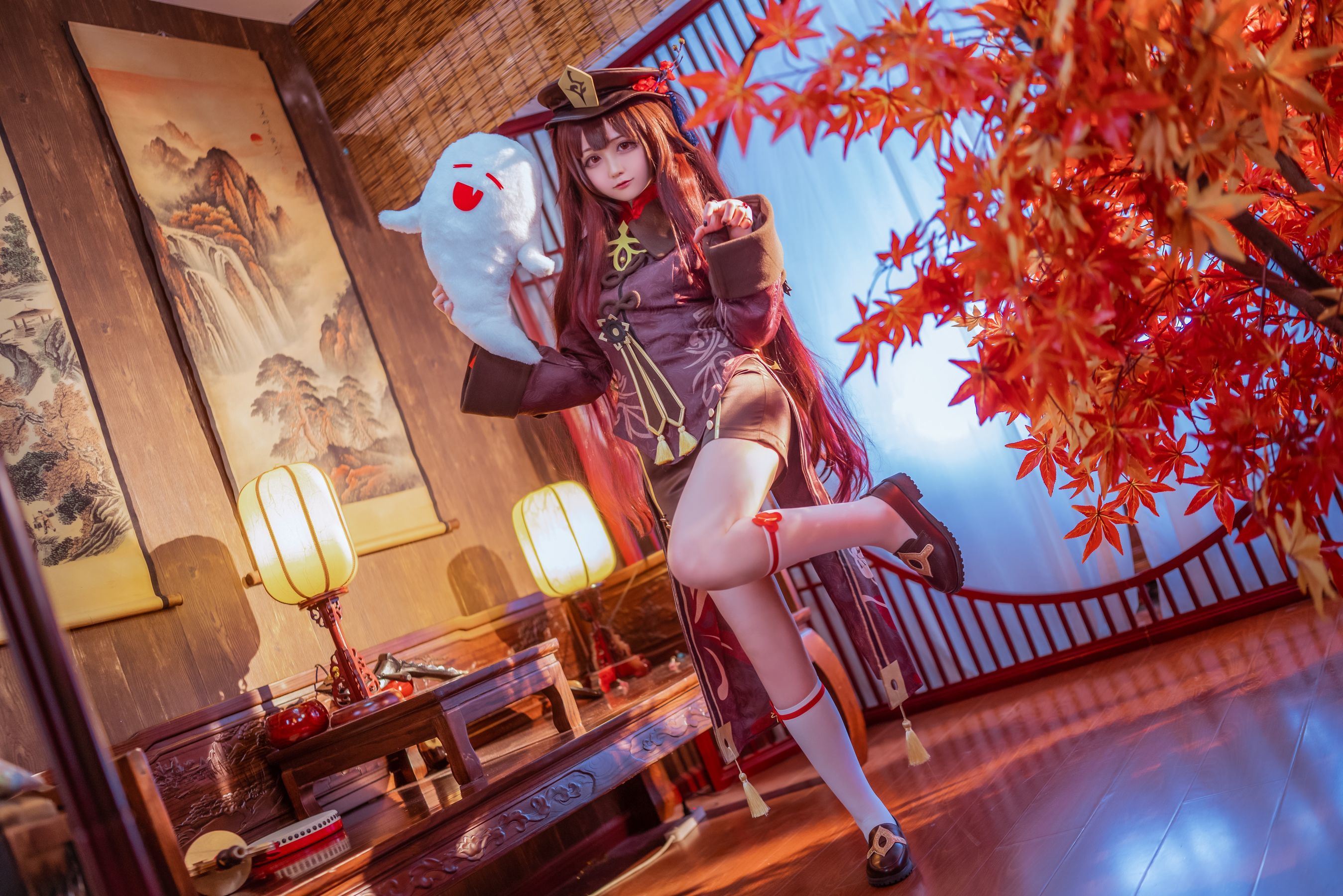福利COS] サヤコ - 原神胡桃