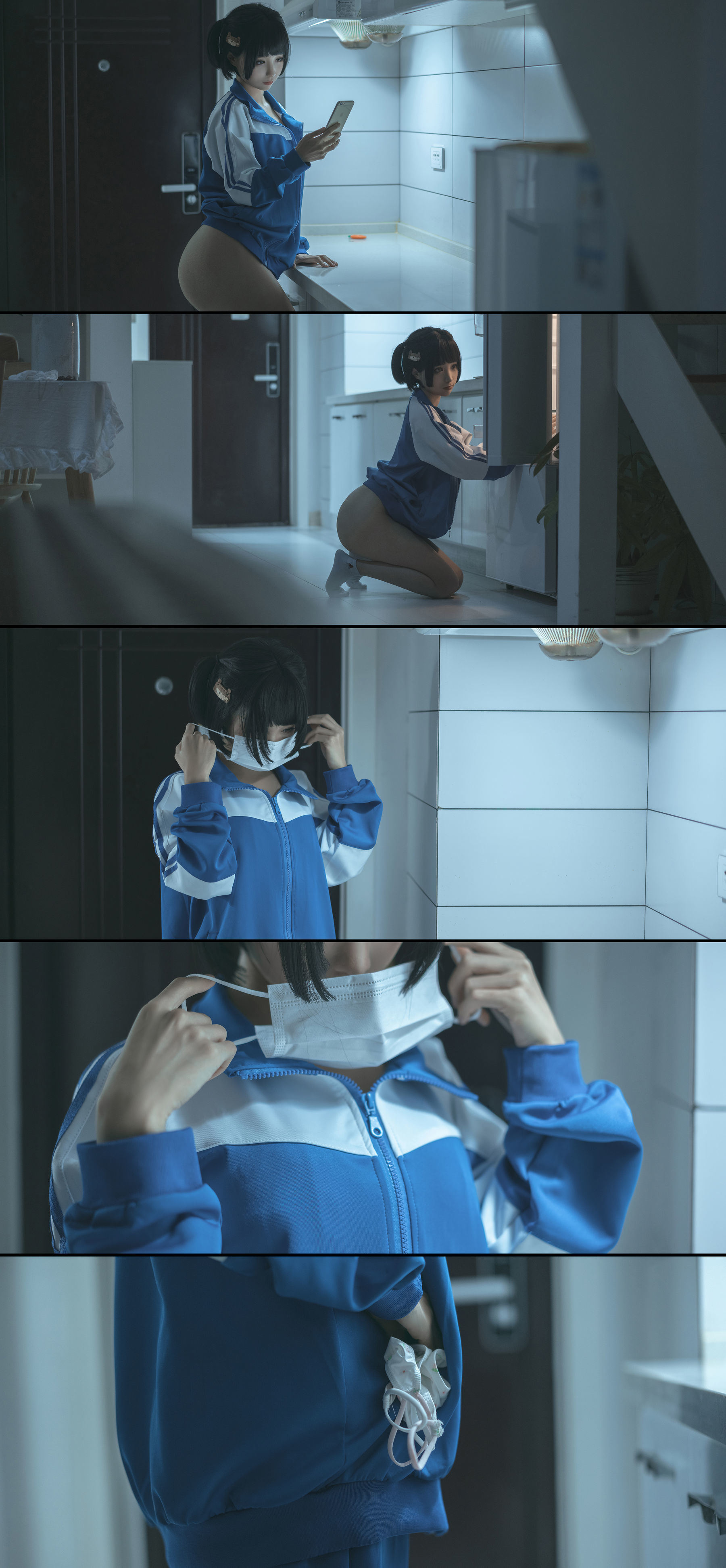 Phúc lợi COS] Blogger anime Chun Mo Mo - Sự nghịch ngợm của Giáo sư: Phiên bản Học muội