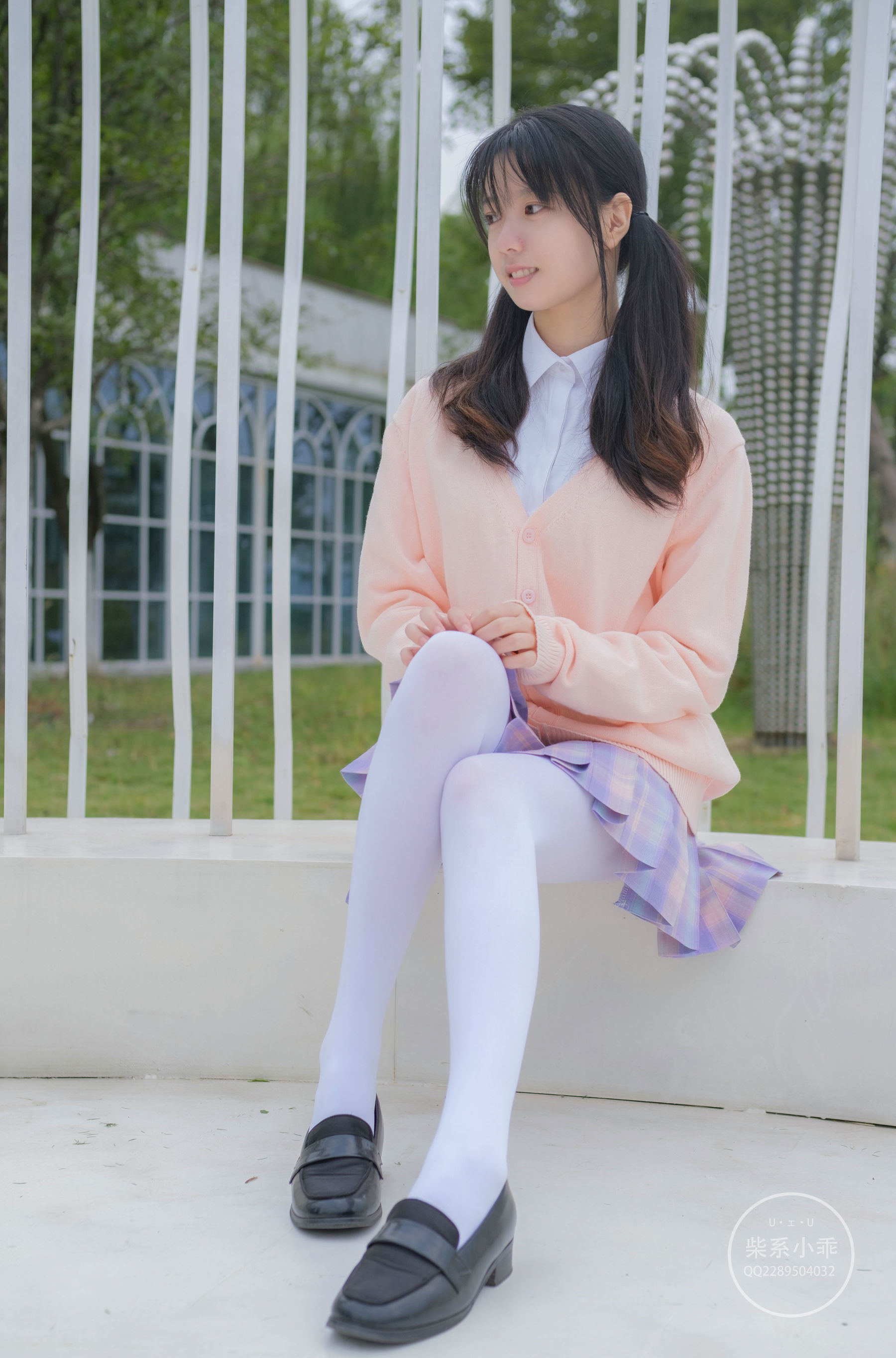 JK Cosplay：柴系小乖(稚乖画册) - 颓废