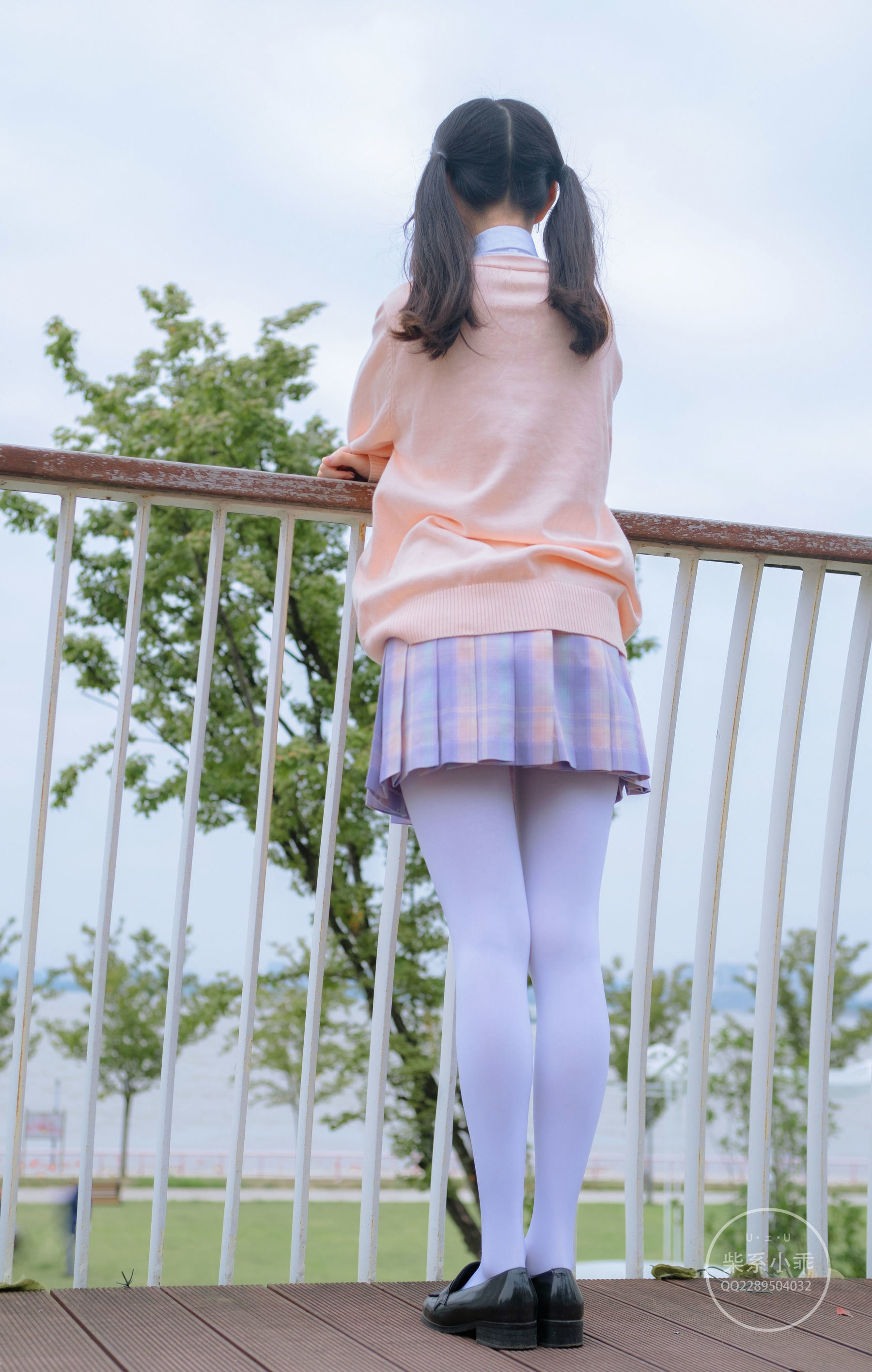 JK Cosplay：柴系小乖(稚乖画册) - 颓废
