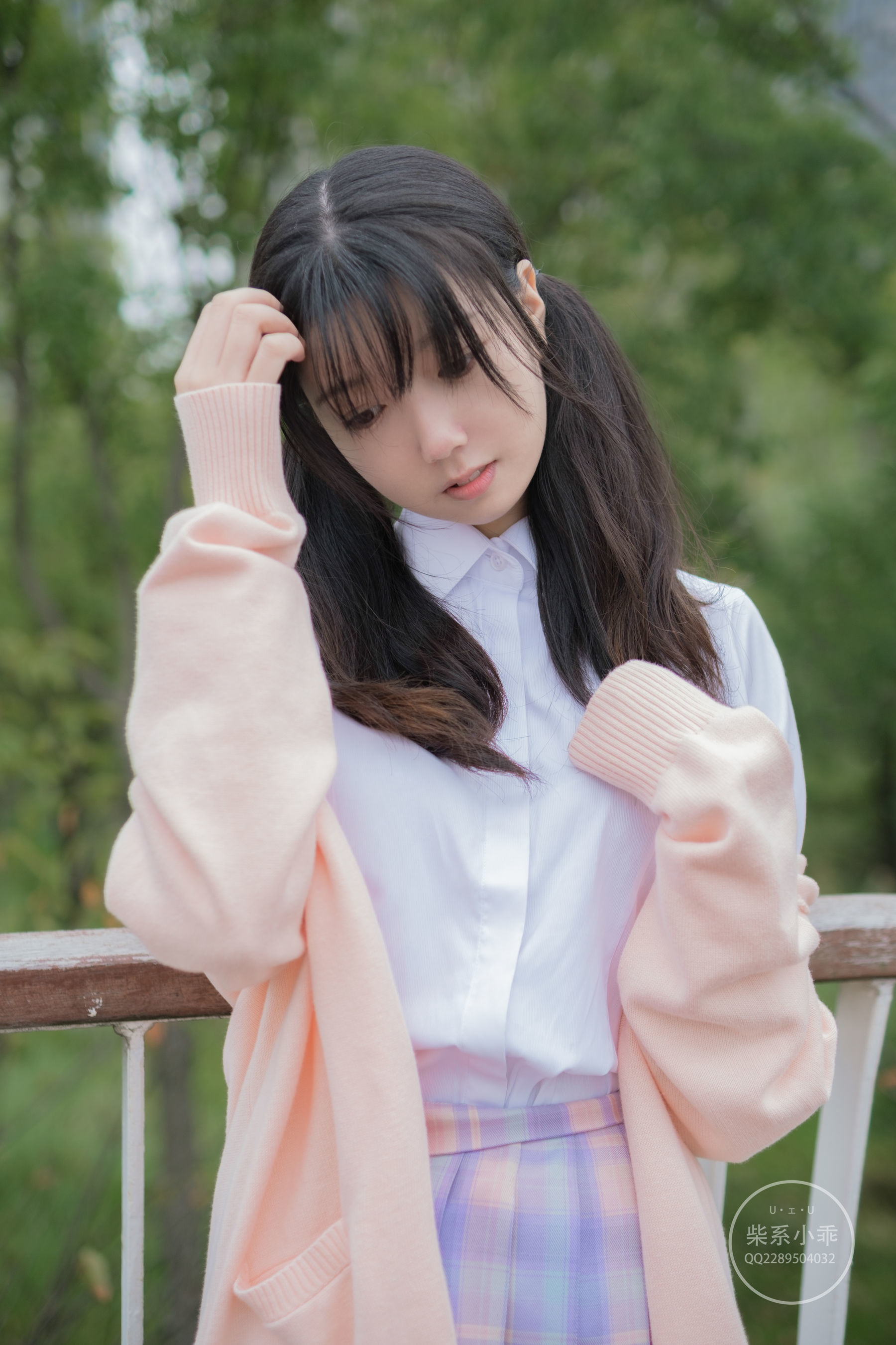 JK Cosplay：柴系小乖(稚乖画册) - 颓废