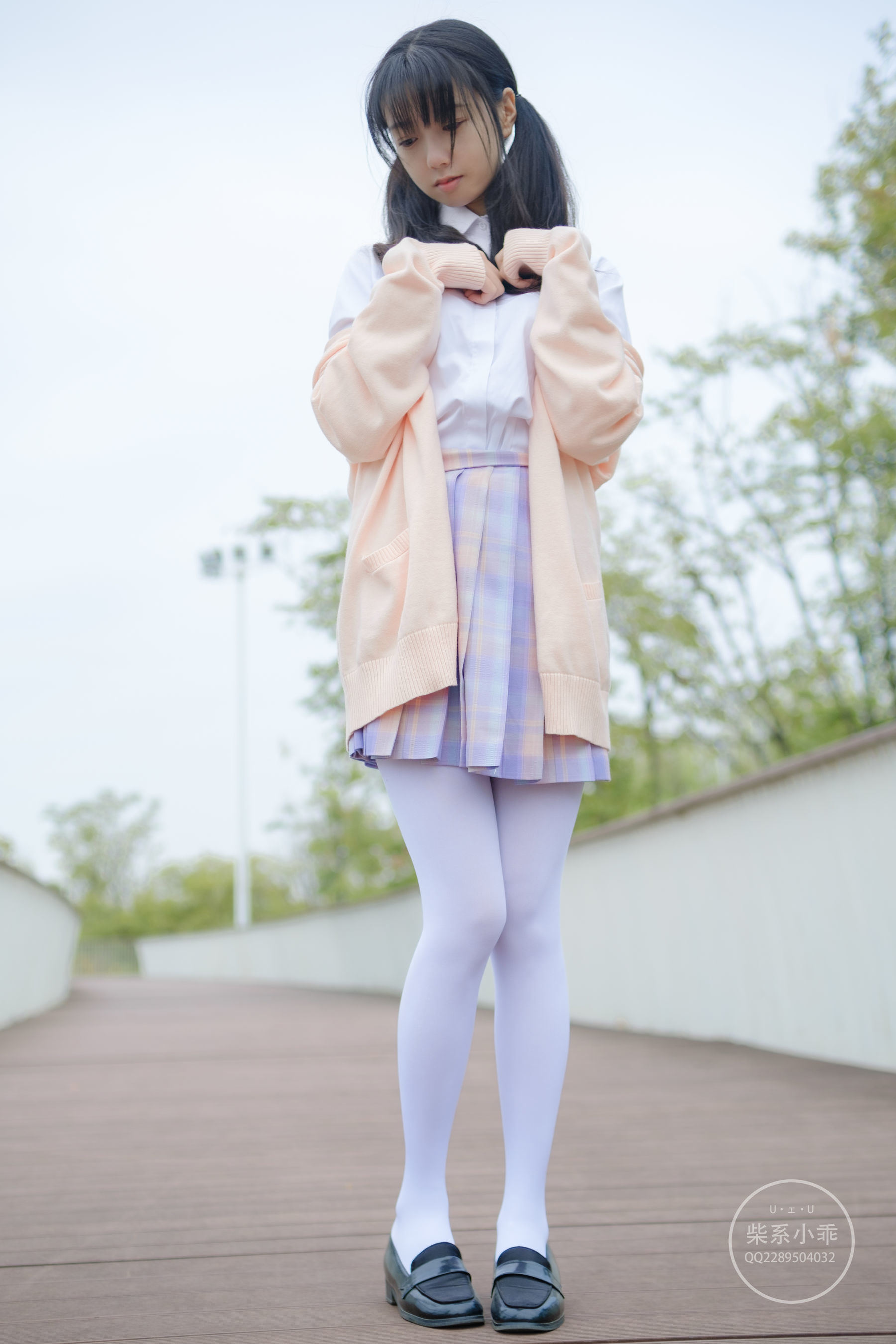 JK Cosplay：柴系小乖(稚乖画册) - 颓废
