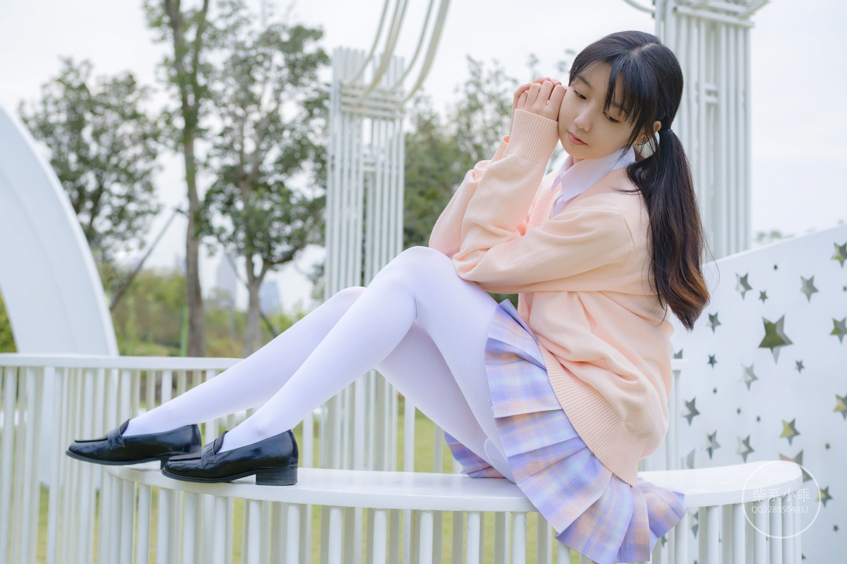 JK Cosplay：柴系小乖(稚乖画册) - 颓废