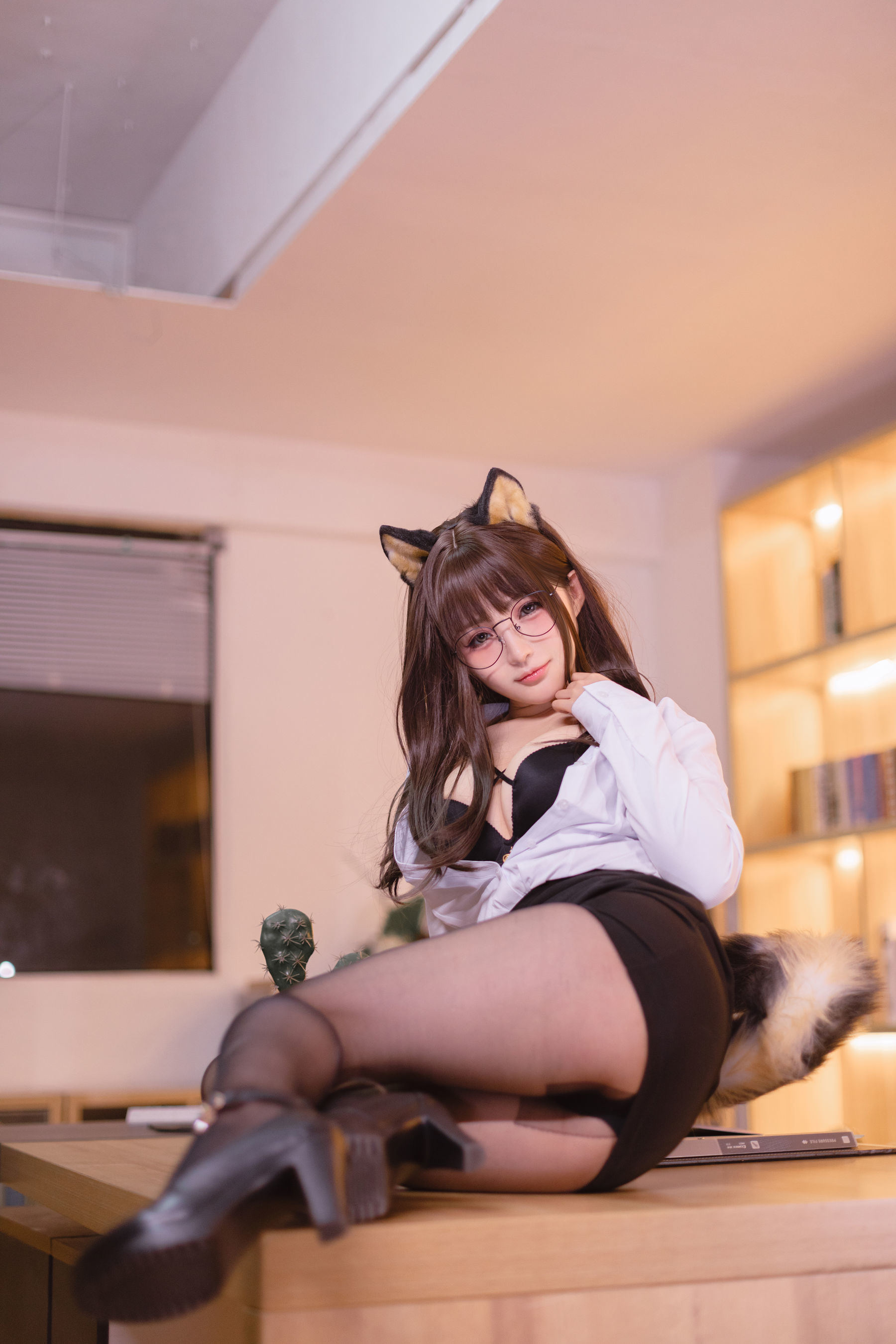 ฟู๋ลี่ COS] ซากุไร นิเนะ - ชิบะอินุ OL