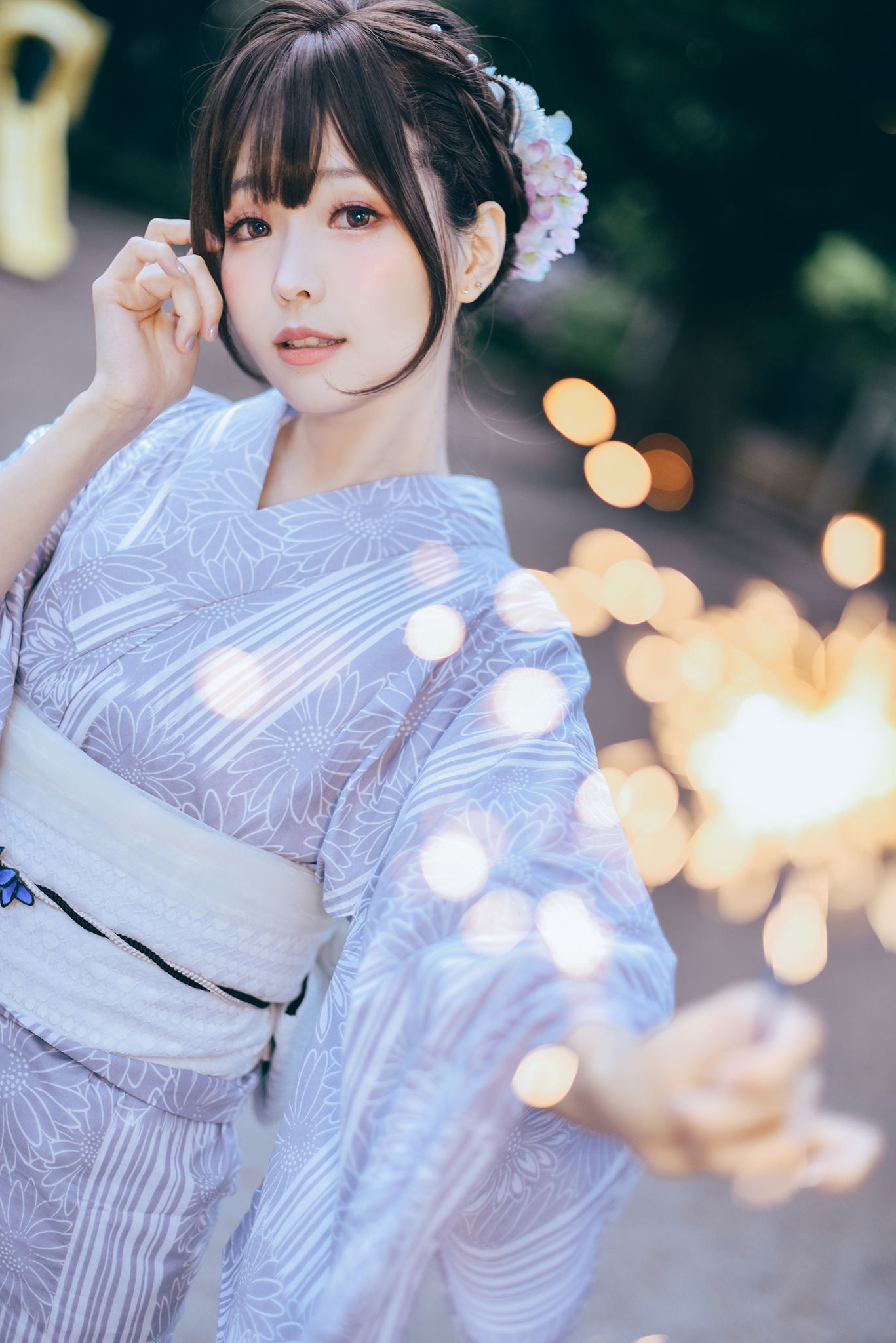 [网红COS] Ely_eee(ElyEE子) - Yukata