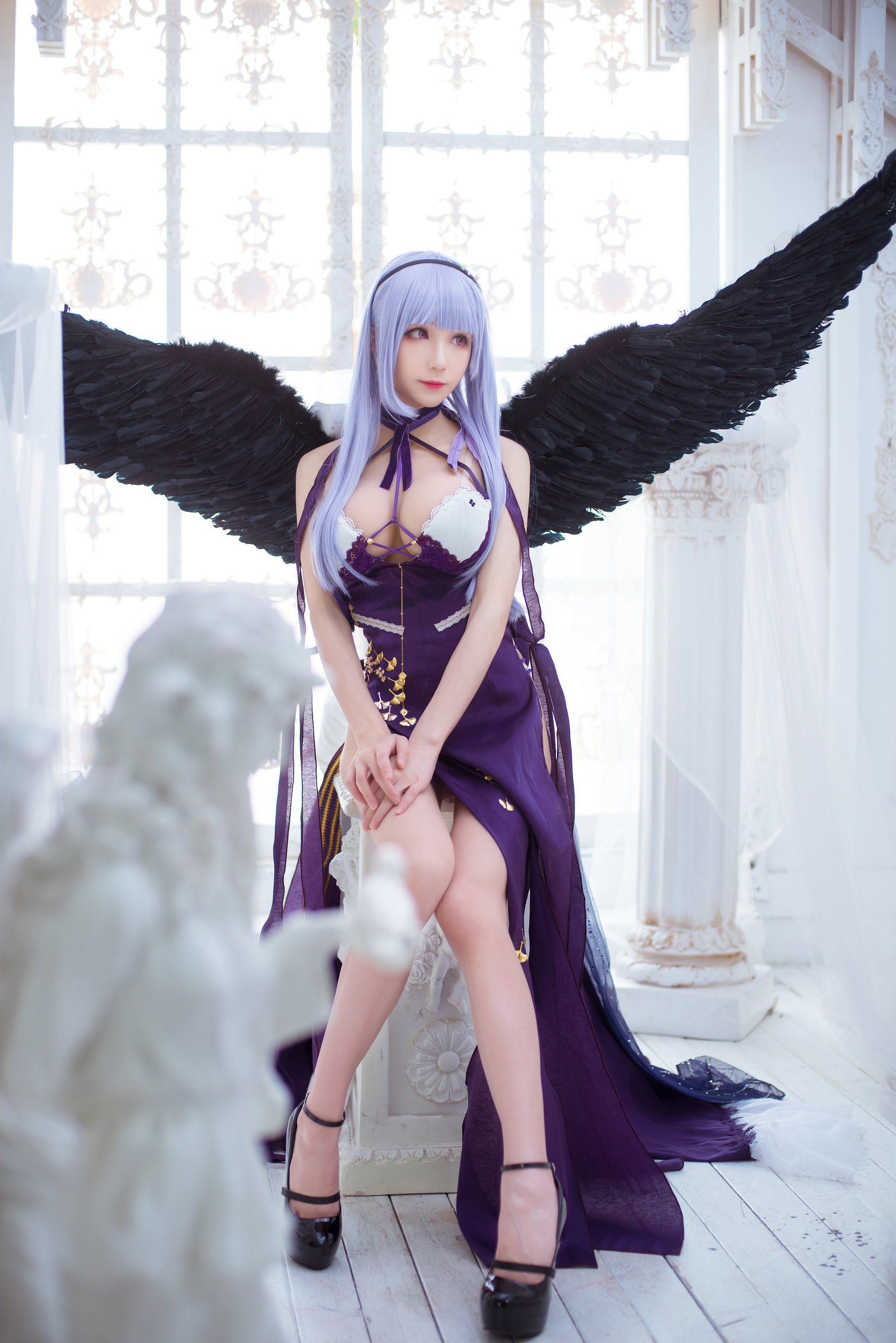 왕홍 코스프레] 토모요쨩 - 아줄 레인 아타고