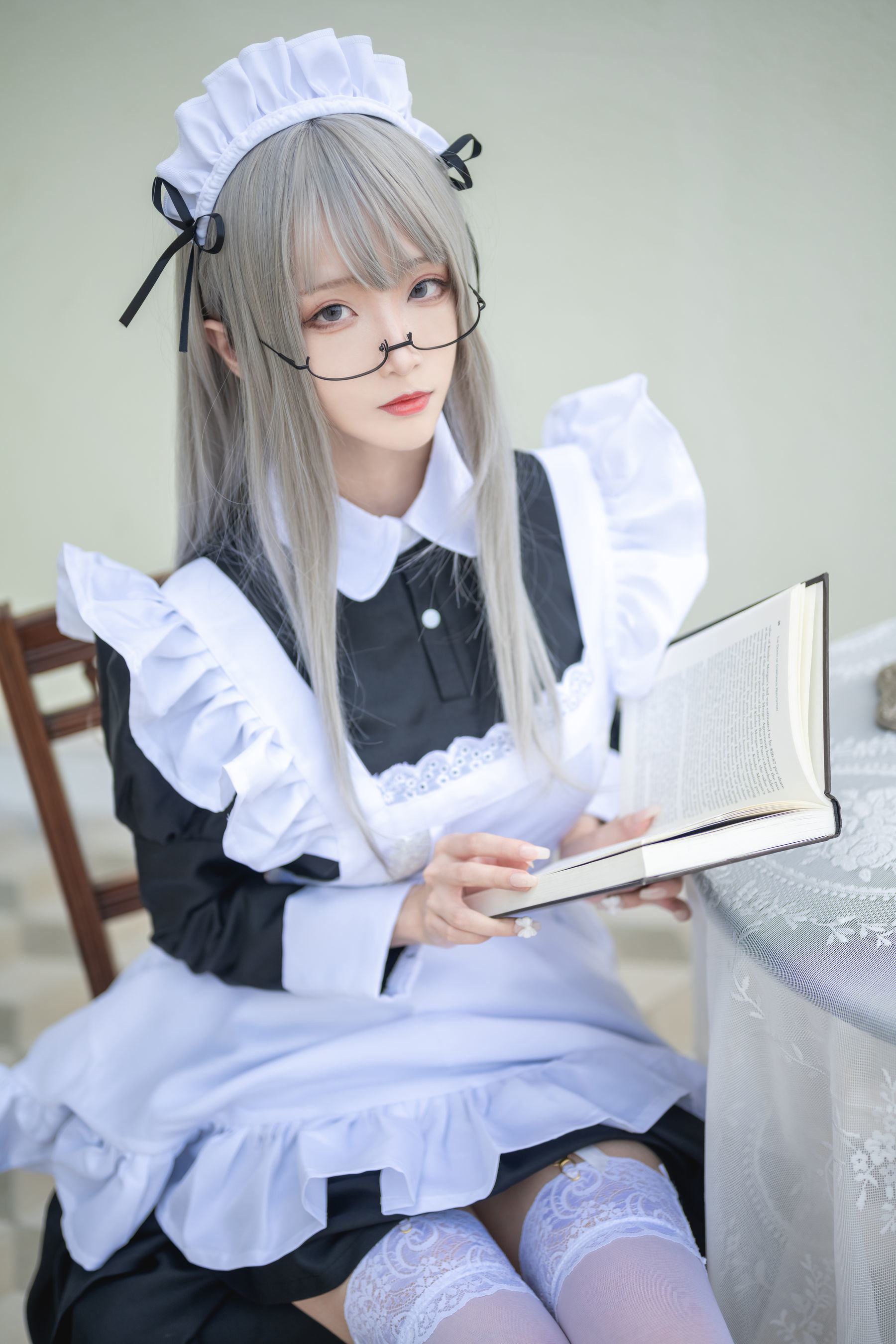 [网红COS] 长腿Coser青青子Js - 职业恋爱