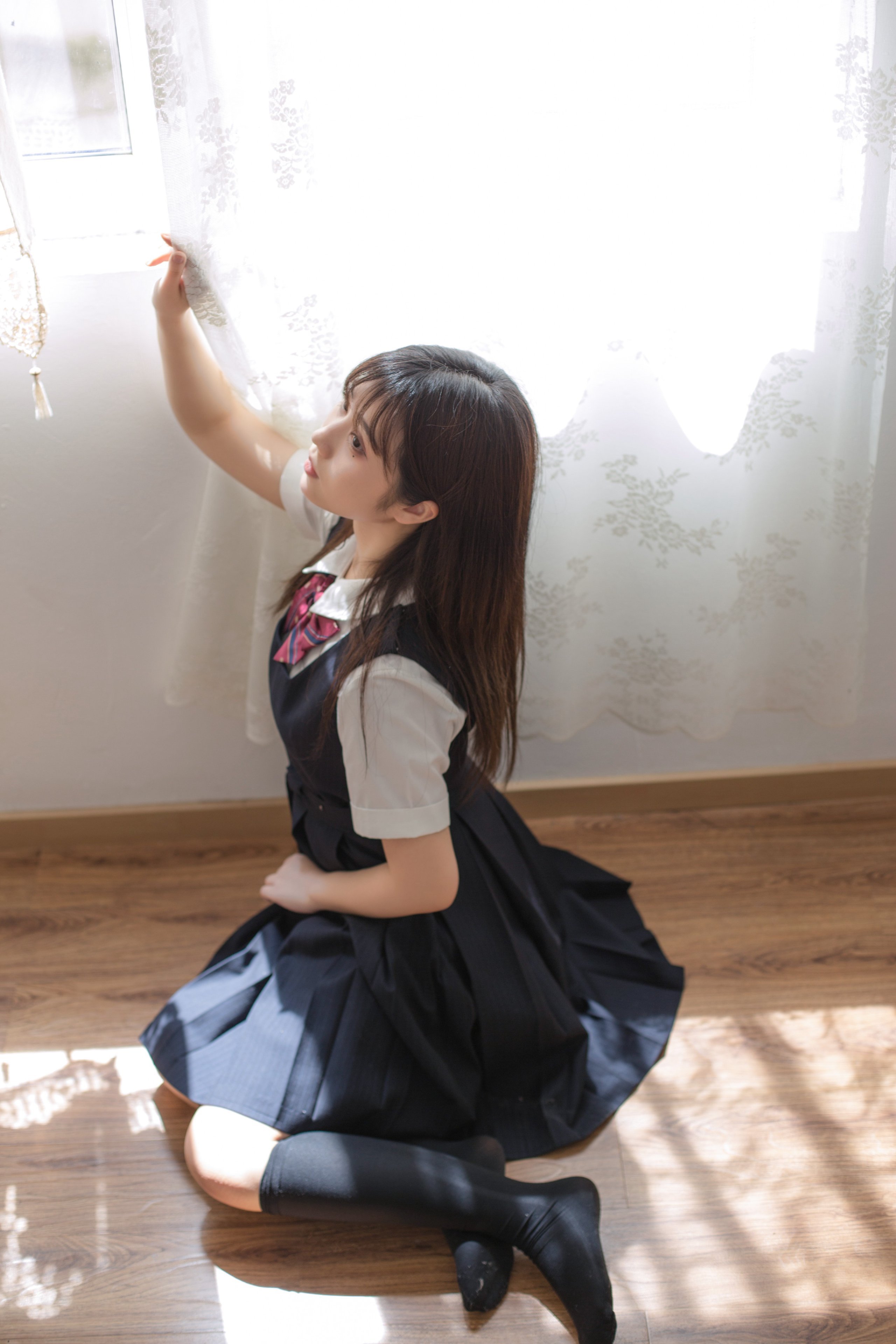 [MTCos] 喵糖映画 Vol.004 镜酱 文静学妹