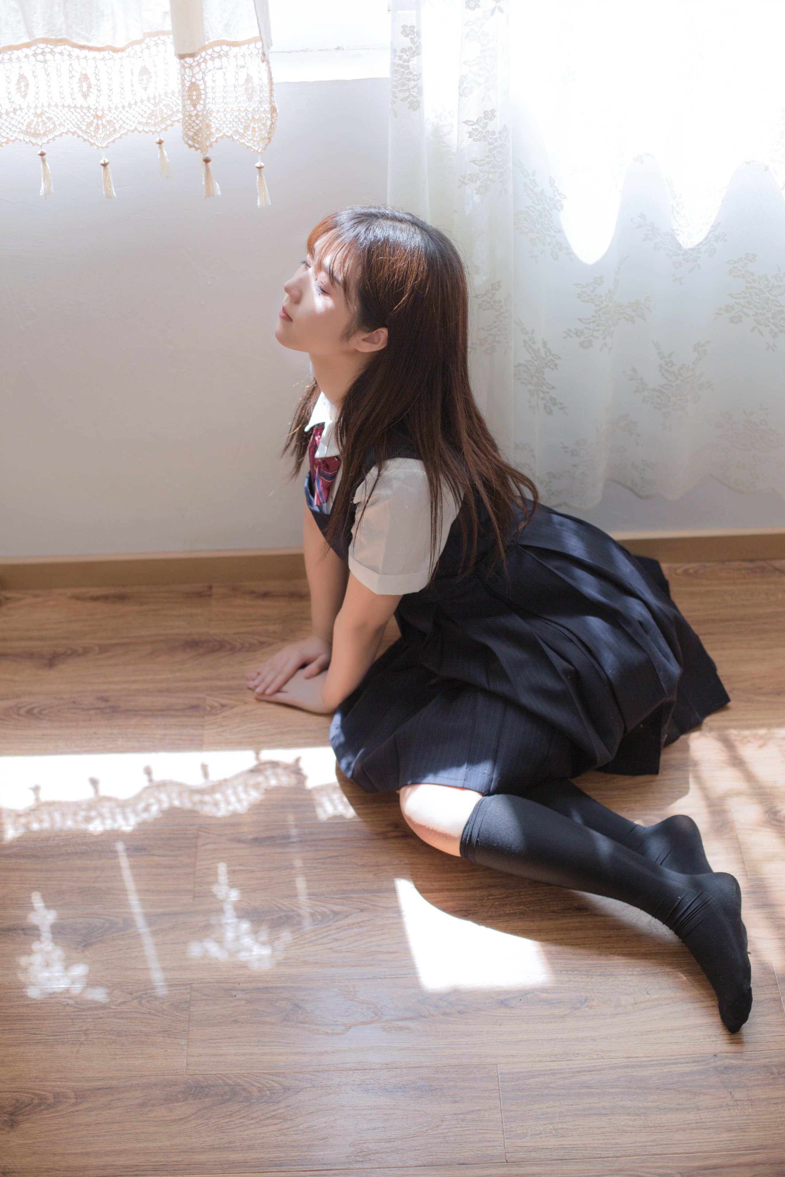 [MTCos] 喵糖映画 Vol.004 镜酱 文静学妹