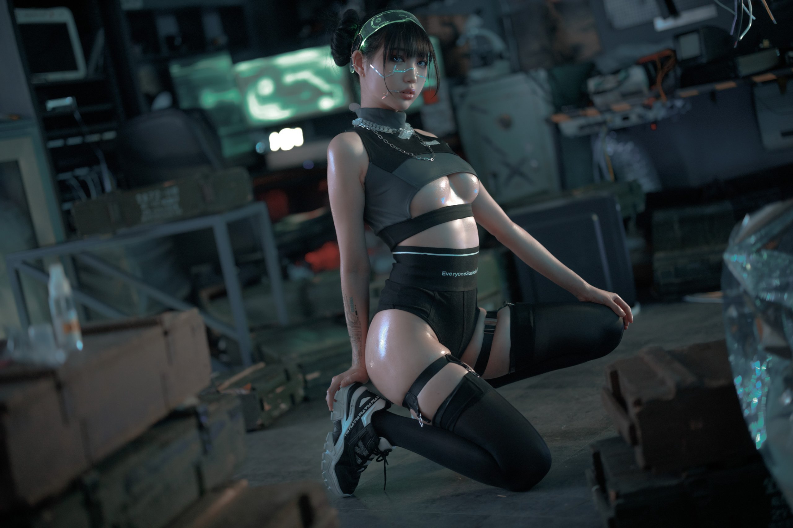 Zhou Ji is a cute bunny bionic humanoid