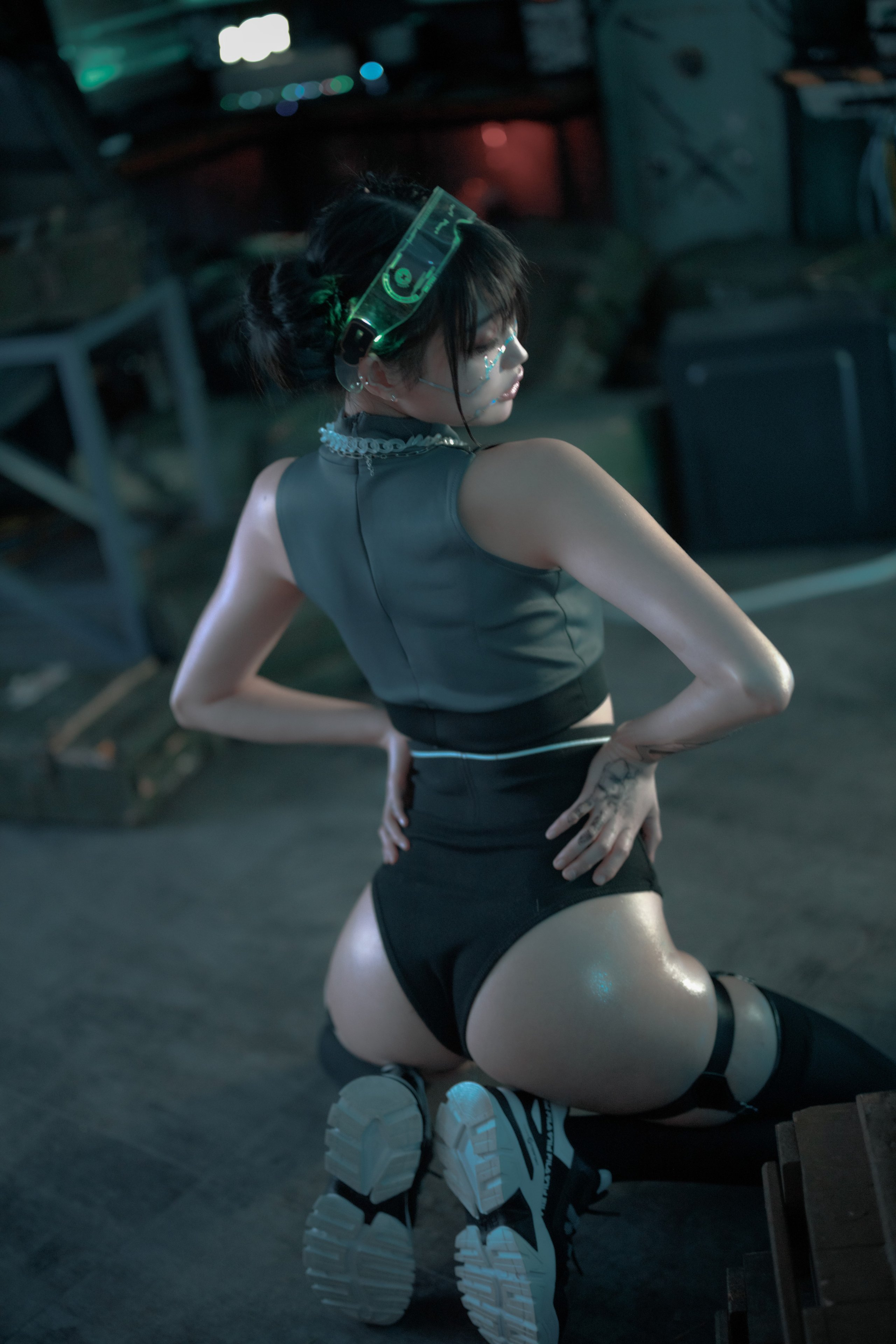 Zhou Ji is a cute bunny bionic humanoid