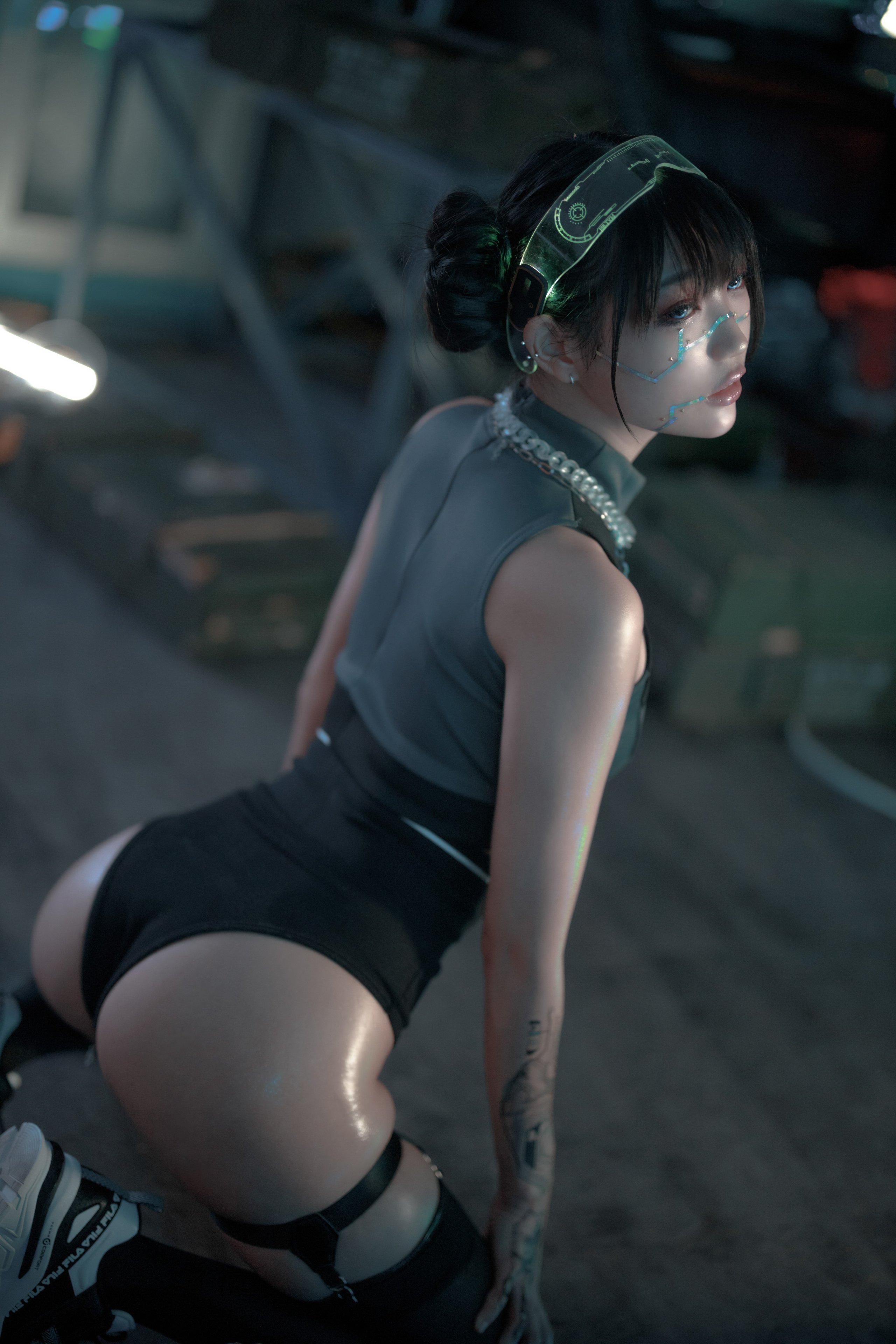Zhou Ji is a cute bunny bionic humanoid