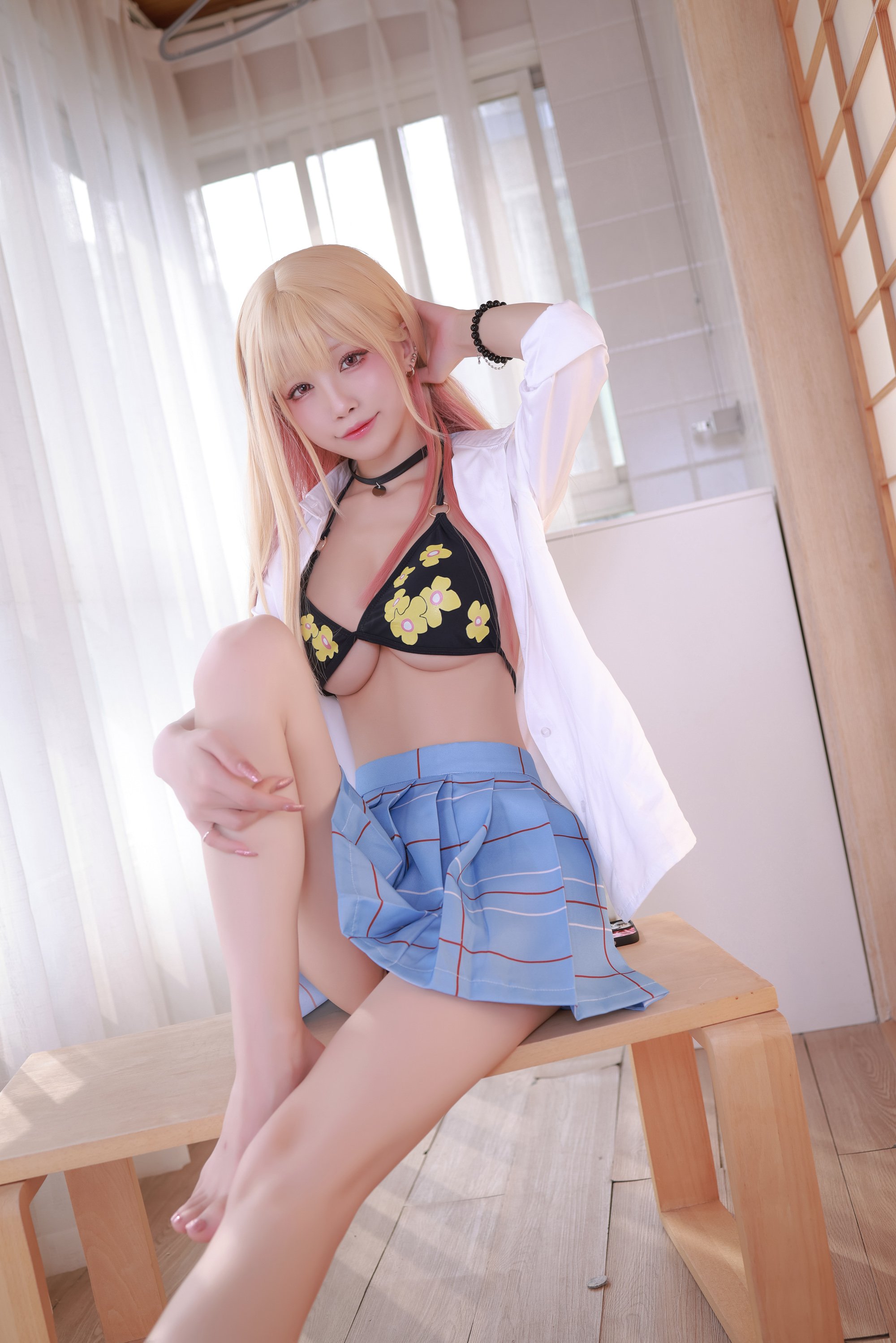 ชุดภาพคอสเพลย์ Mizumiao Aqua Vol.117 Kitagawa Marin
