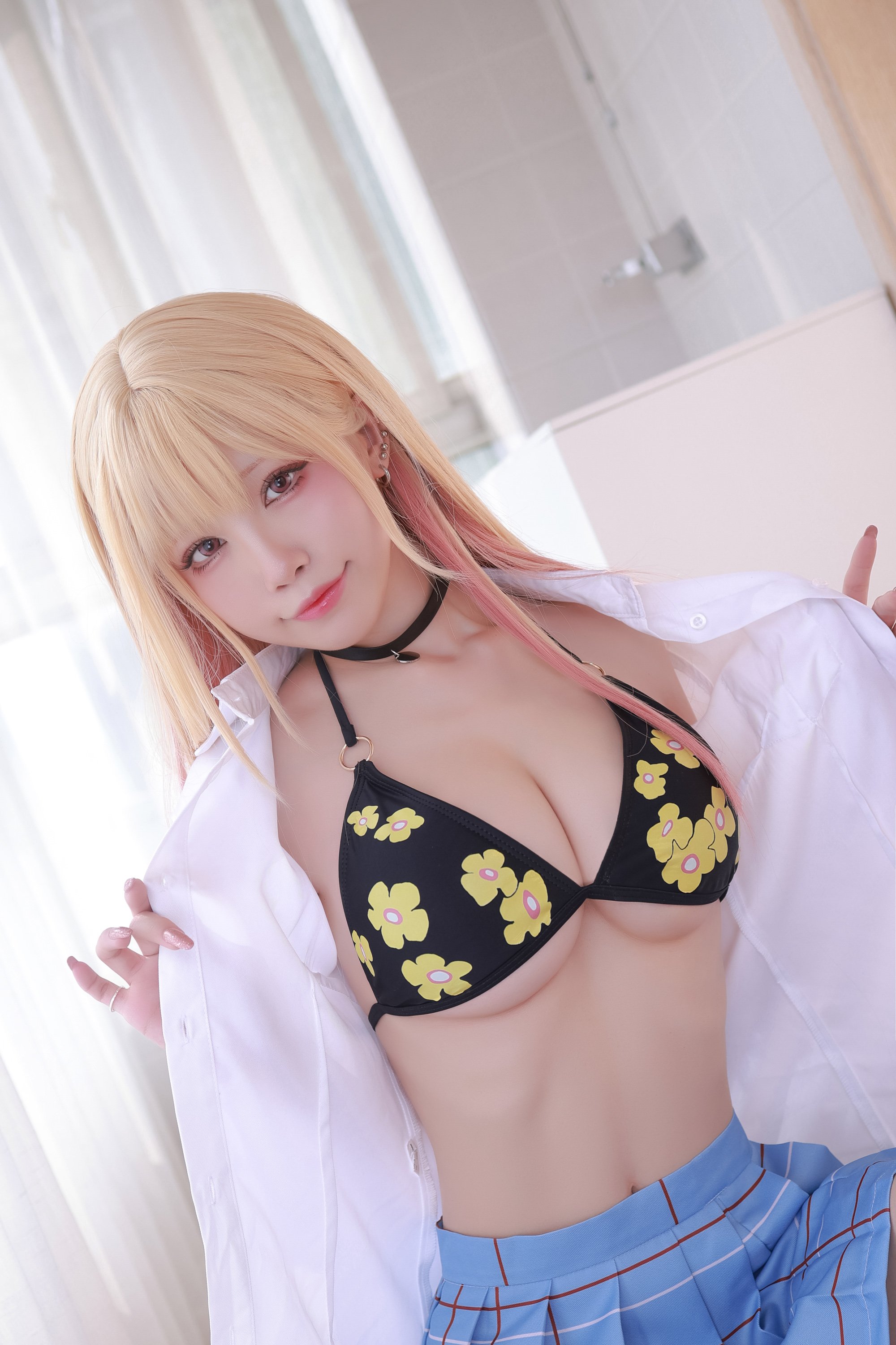 ชุดภาพคอสเพลย์ Mizumiao Aqua Vol.117 Kitagawa Marin