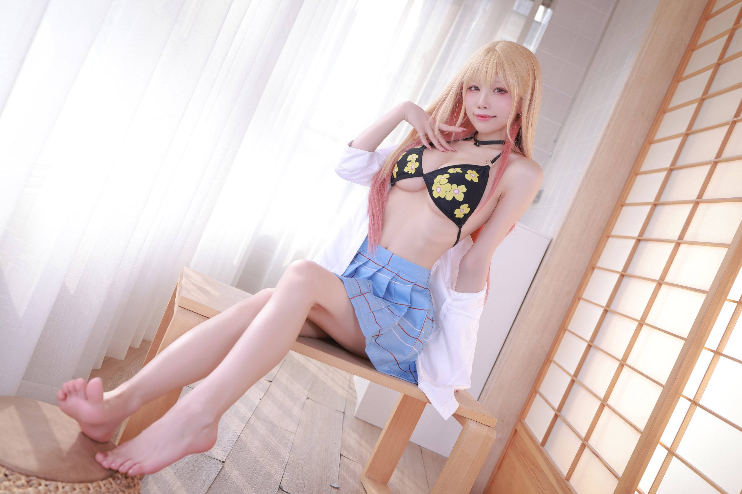 ชุดภาพคอสเพลย์ Mizumiao Aqua Vol.117 Kitagawa Marin