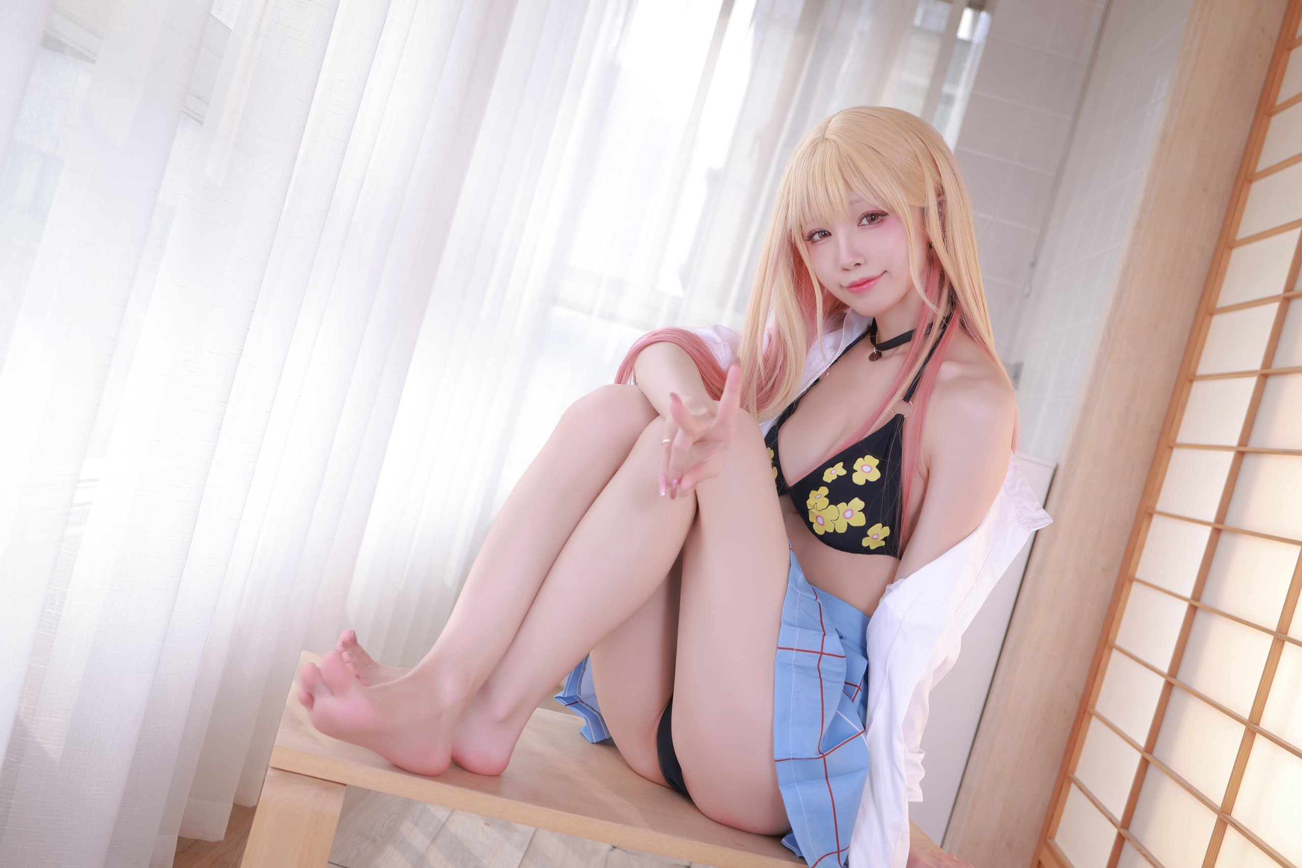 ชุดภาพคอสเพลย์ Mizumiao Aqua Vol.117 Kitagawa Marin
