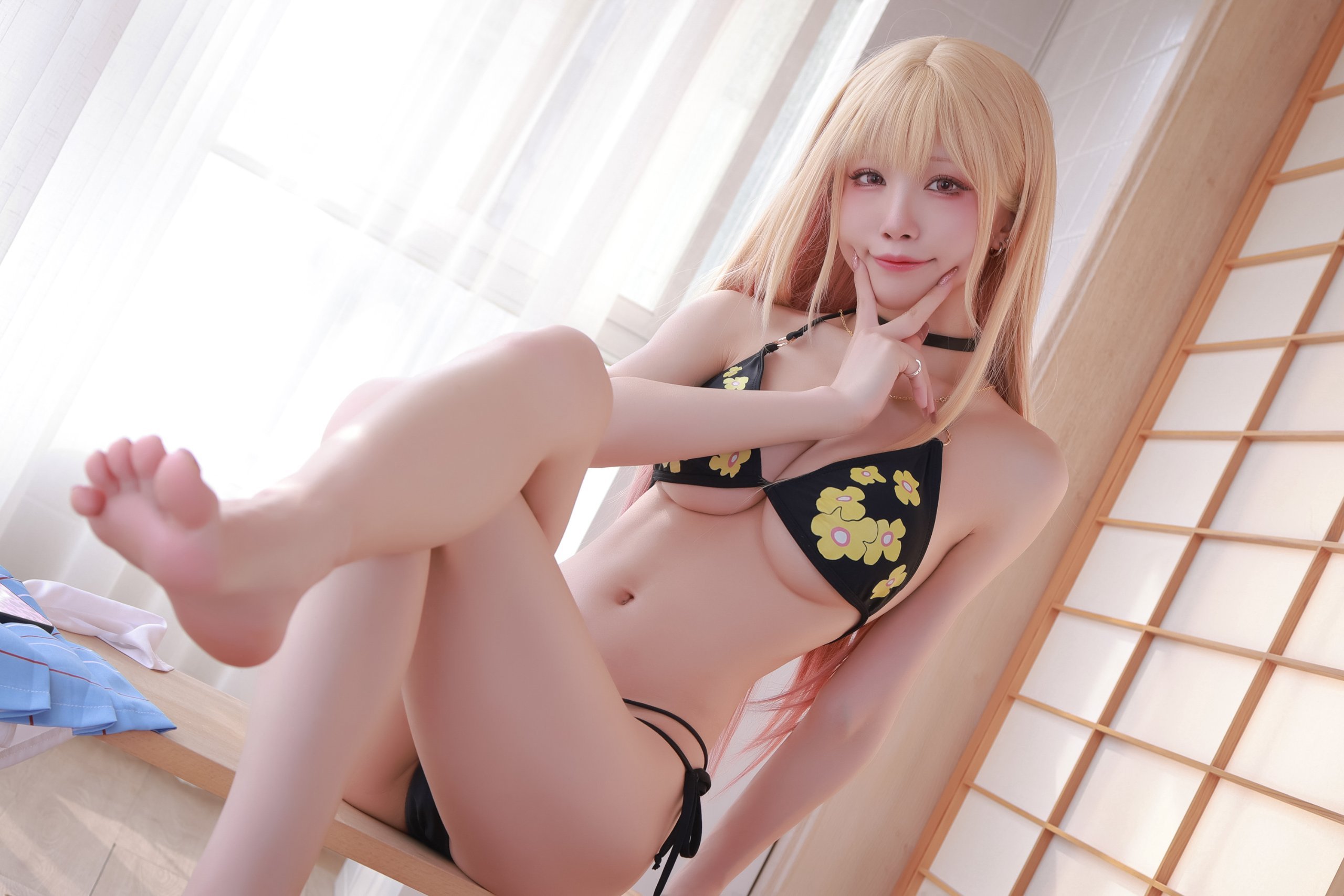 ชุดภาพคอสเพลย์ Mizumiao Aqua Vol.117 Kitagawa Marin