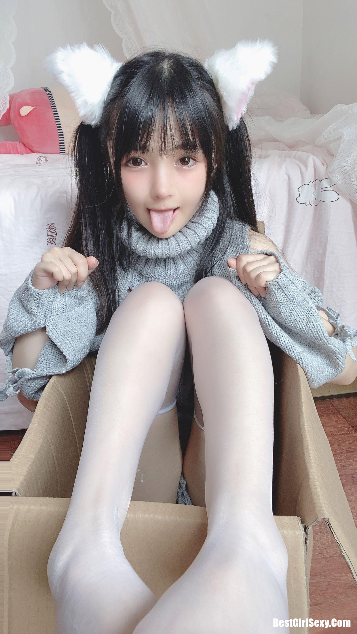 ซากุไร นิงนิง] แมวขาวตัวน้อย