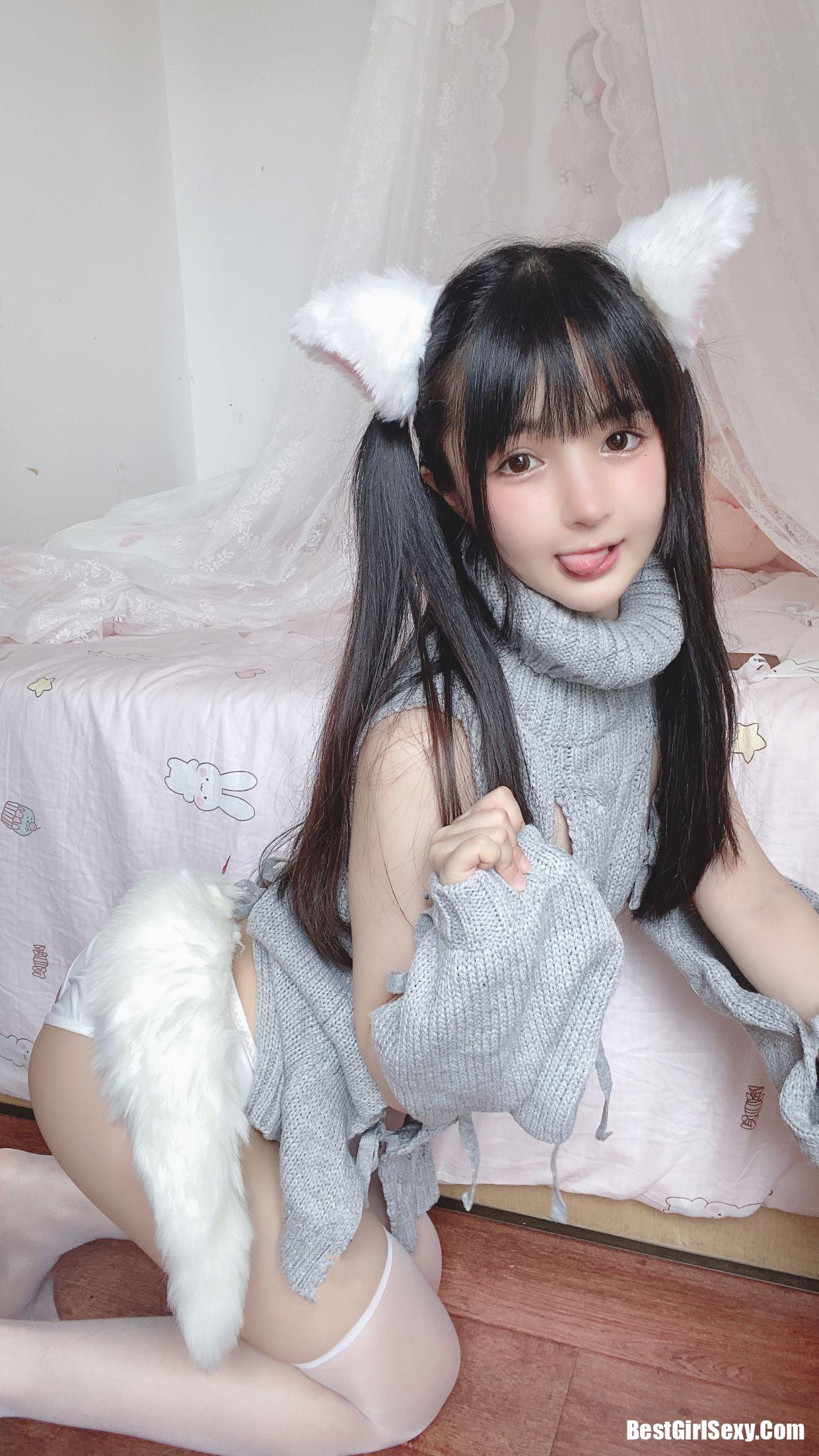 ซากุไร นิงนิง] แมวขาวตัวน้อย