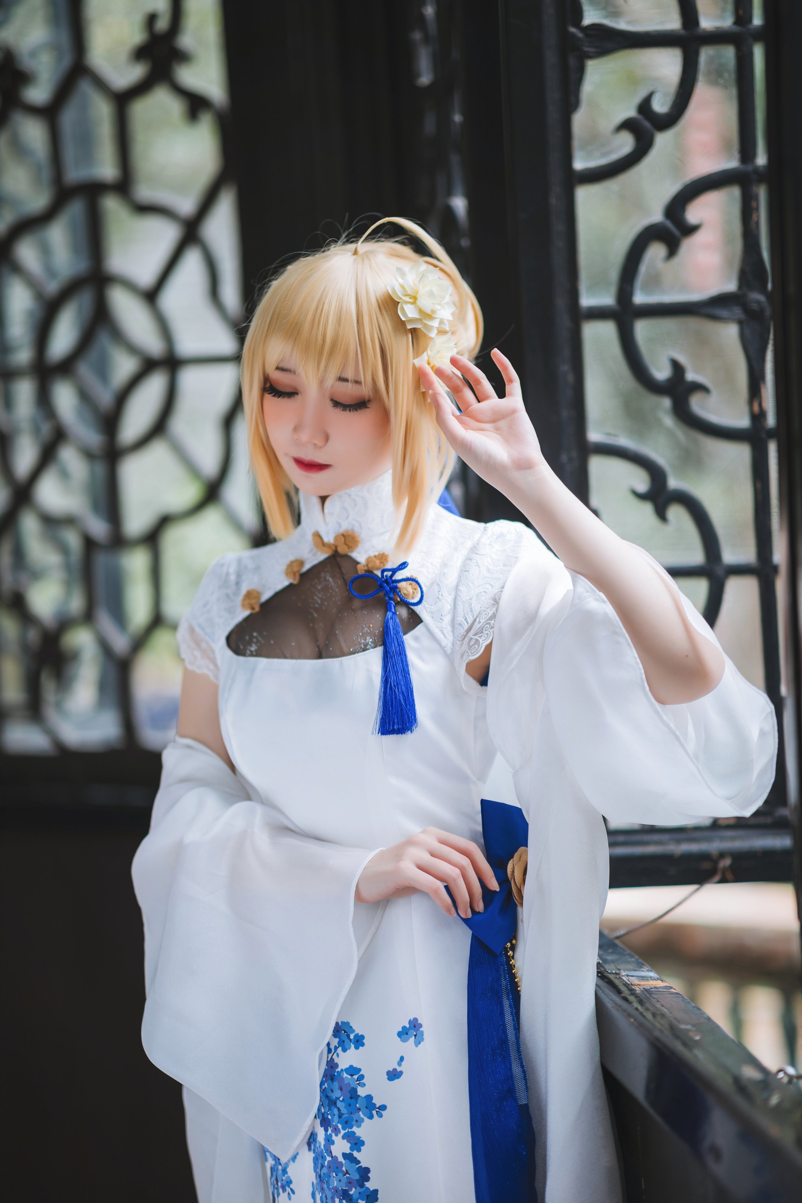 Men Men Tan] Saber Qipao