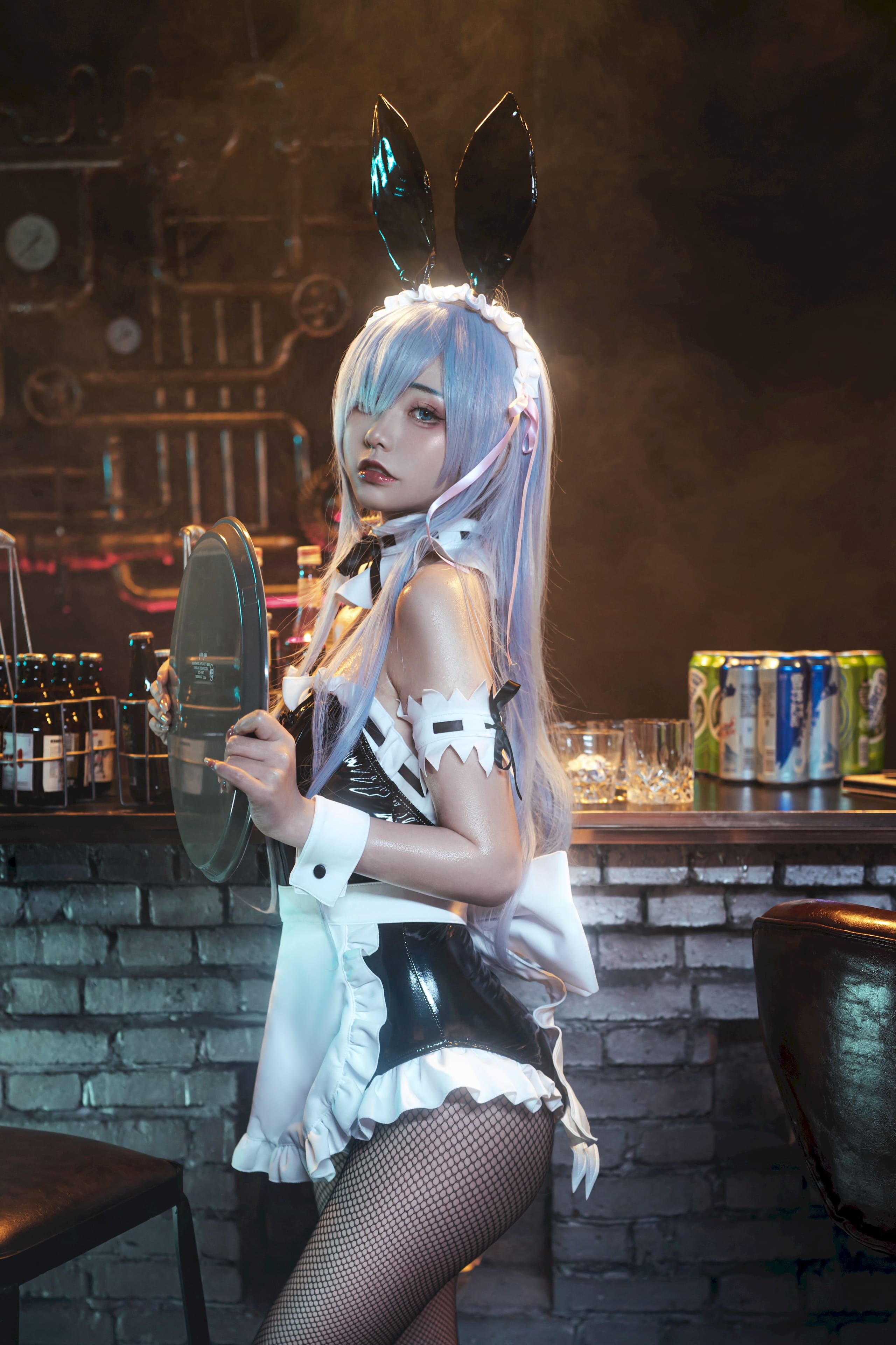 คอสเพลย์ Nekokoyoshi Miao Xiaoji Re Zero Nightlife