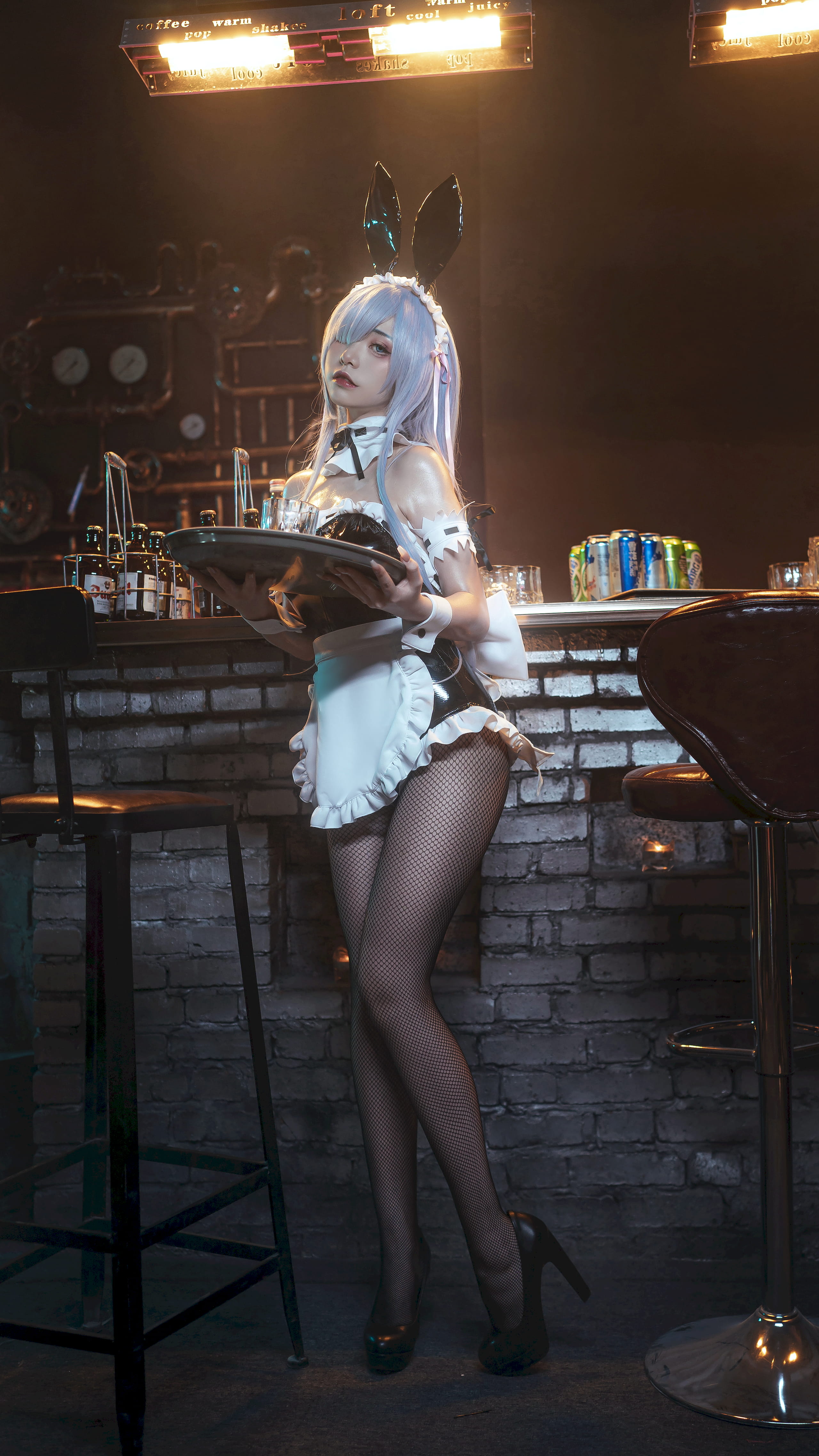 คอสเพลย์ Nekokoyoshi Miao Xiaoji Re Zero Nightlife