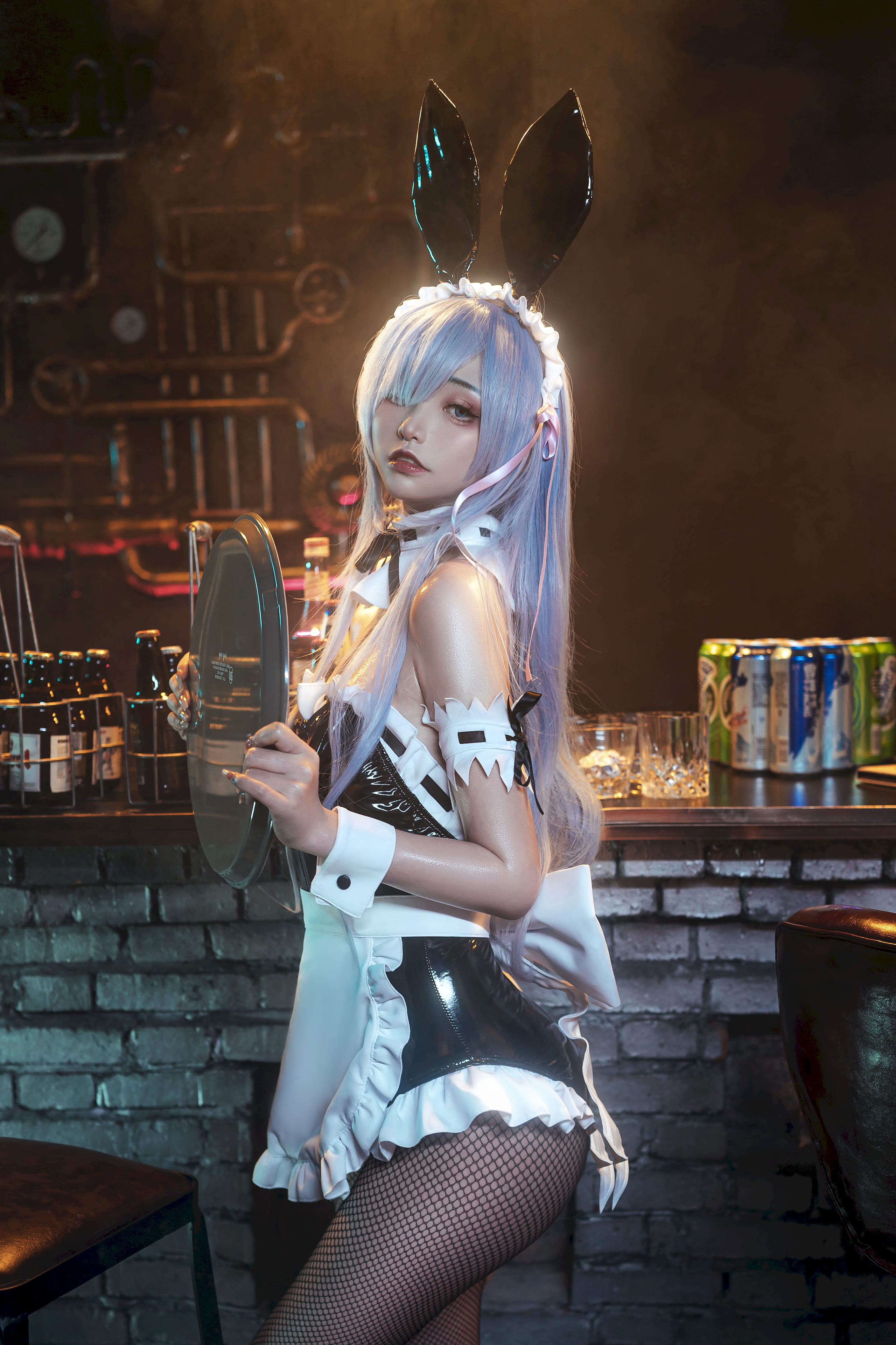 คอสเพลย์ Nekokoyoshi Miao Xiaoji Re Zero Nightlife